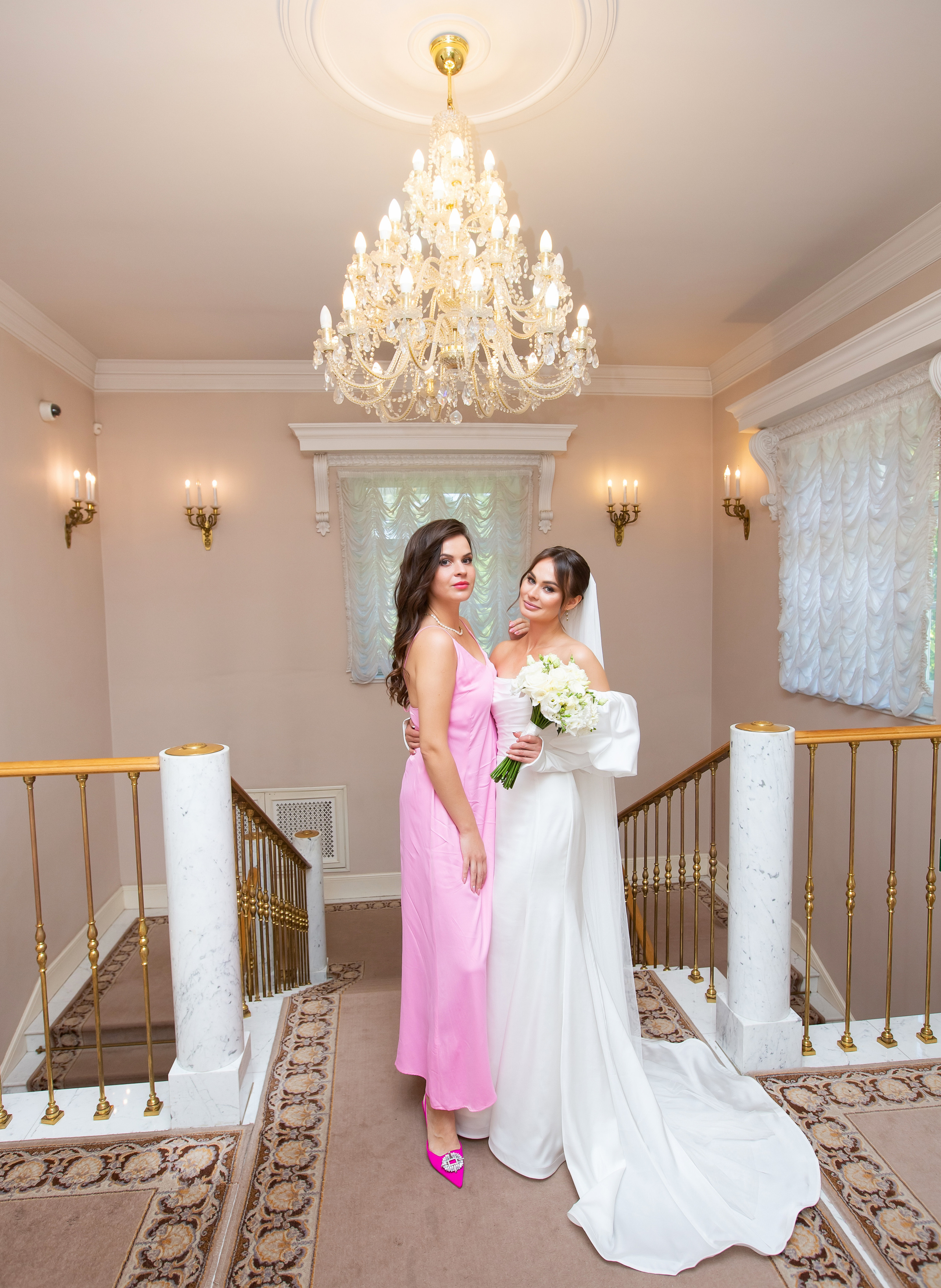 Свадебная фотосессия в Пушкине. Дворец бракосочетания № 3. Свадебный, семейный, детский фотограф в Санкт-Петербурге