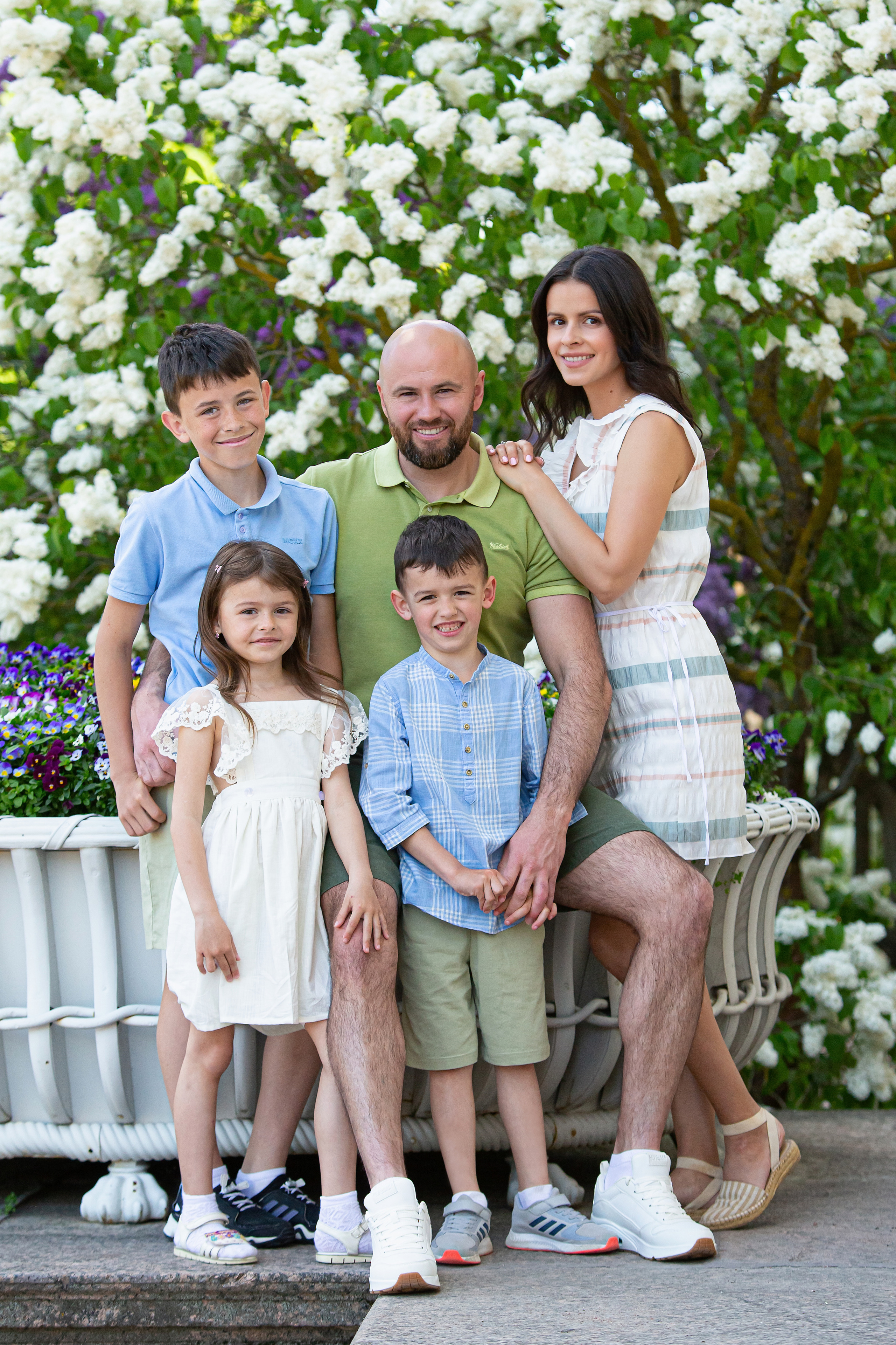 Красивая семейная прогулка. Свадебный, семейный, детский фотограф в Санкт-Петербурге