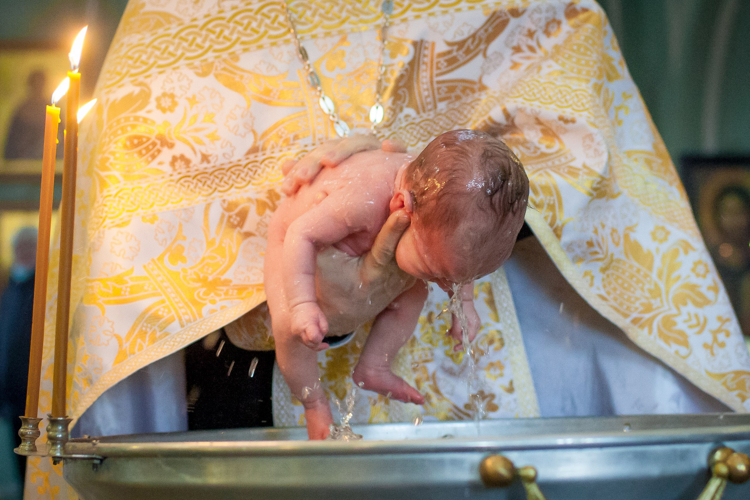 Таинство крещения. Свадебный, семейный, детский фотограф в Санкт-Петербурге