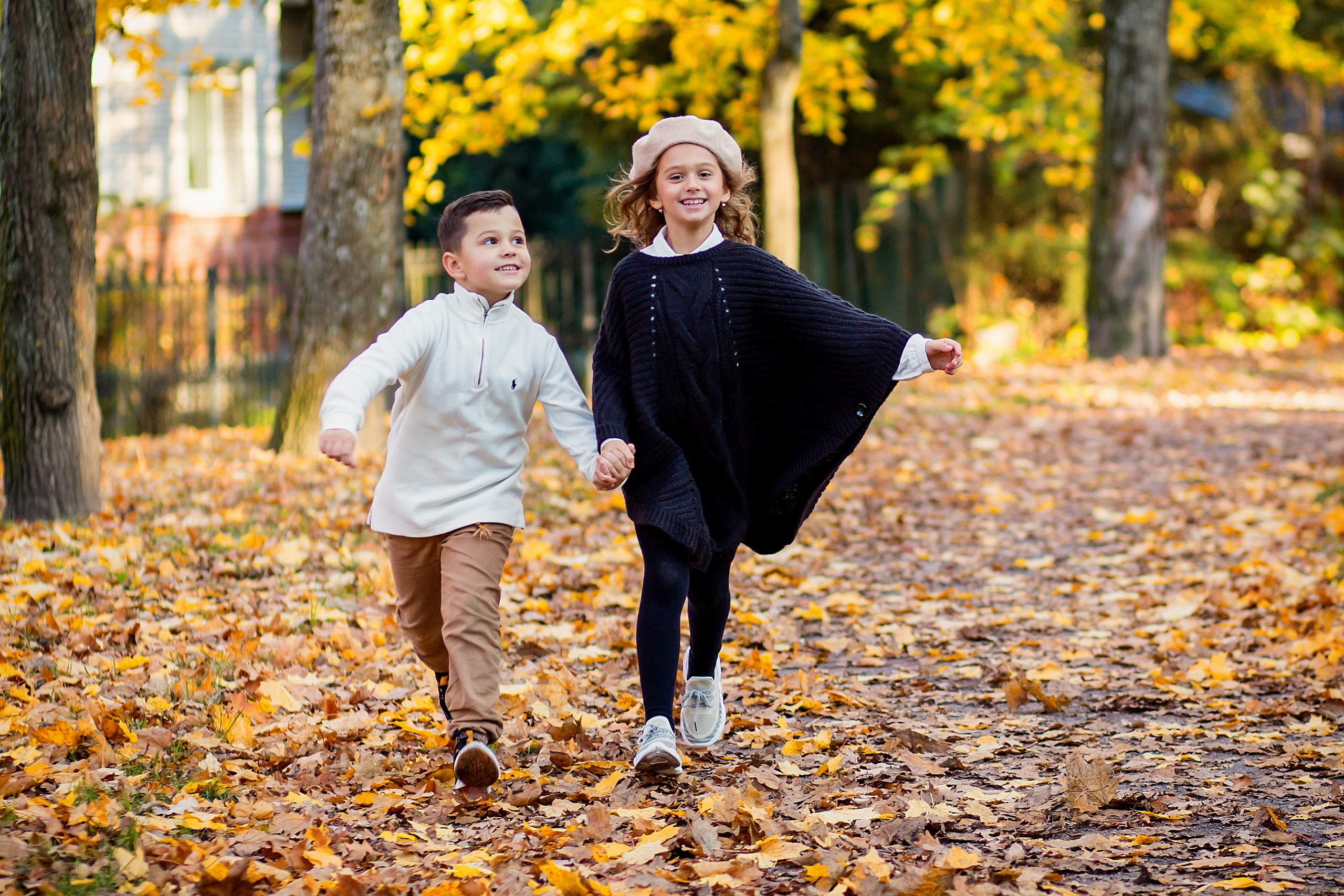 Осенняя съемка. Осень, семья, дети. Свадебный, семейный, детский фотограф в Санкт-Петербурге