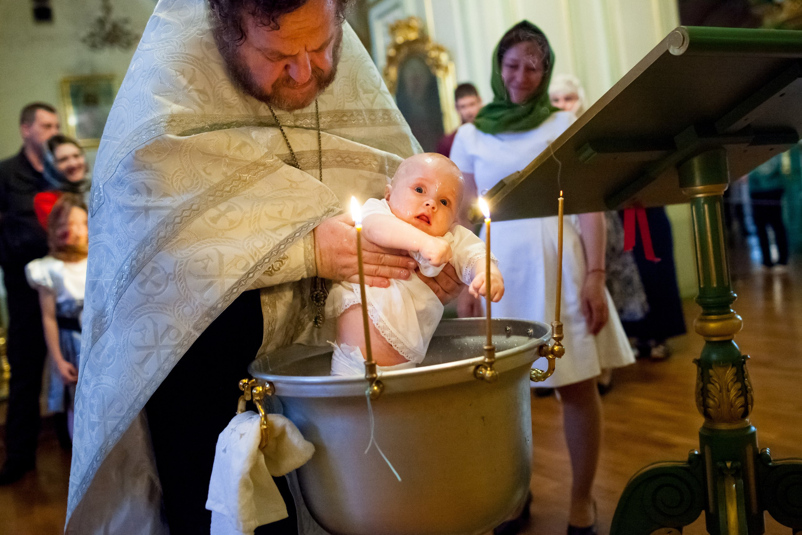 Таинство крещения. Свадебный, семейный, детский фотограф в Санкт-Петербурге