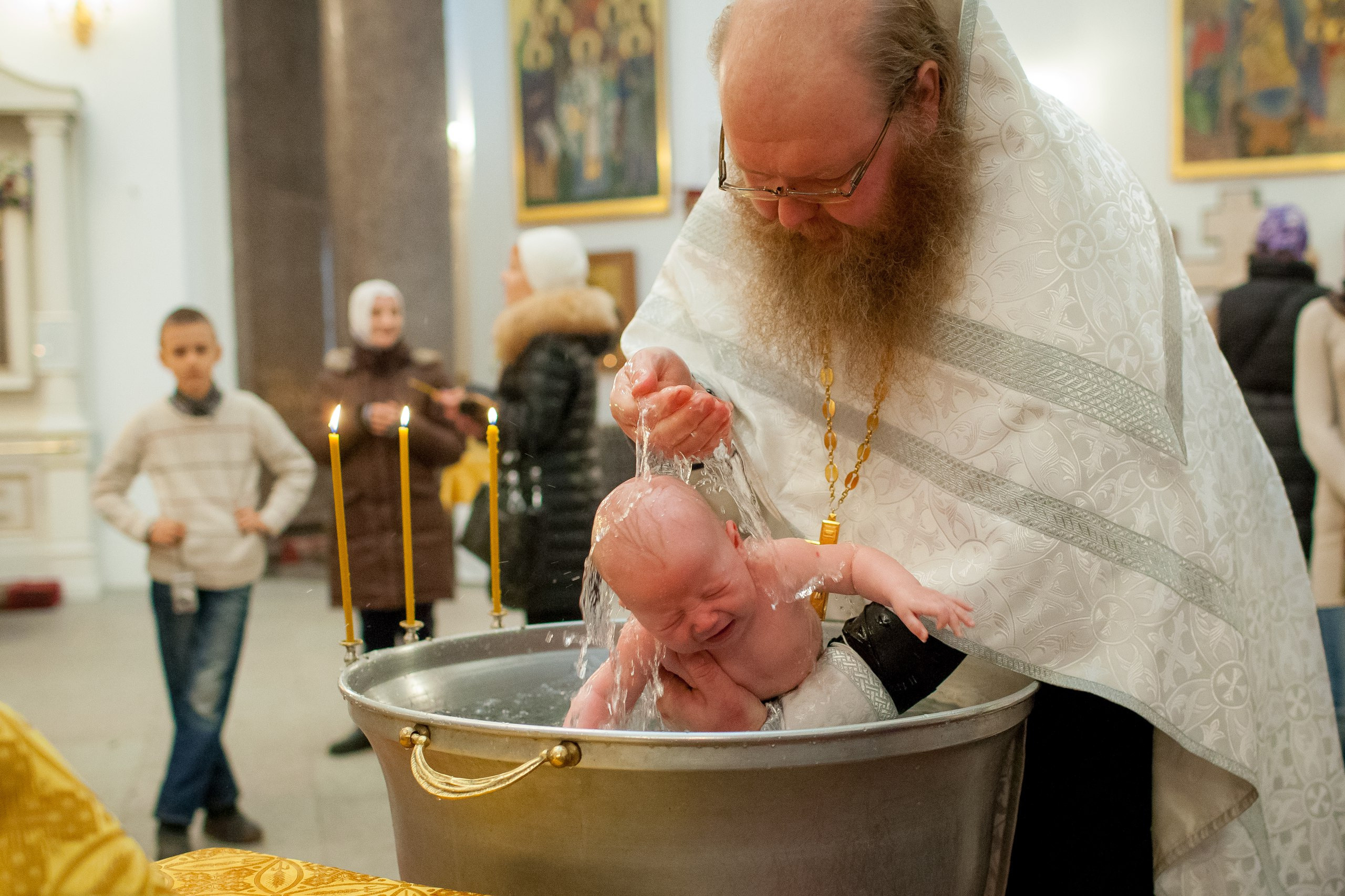 Таинство крещения. Свадебный, семейный, детский фотограф в Санкт-Петербурге