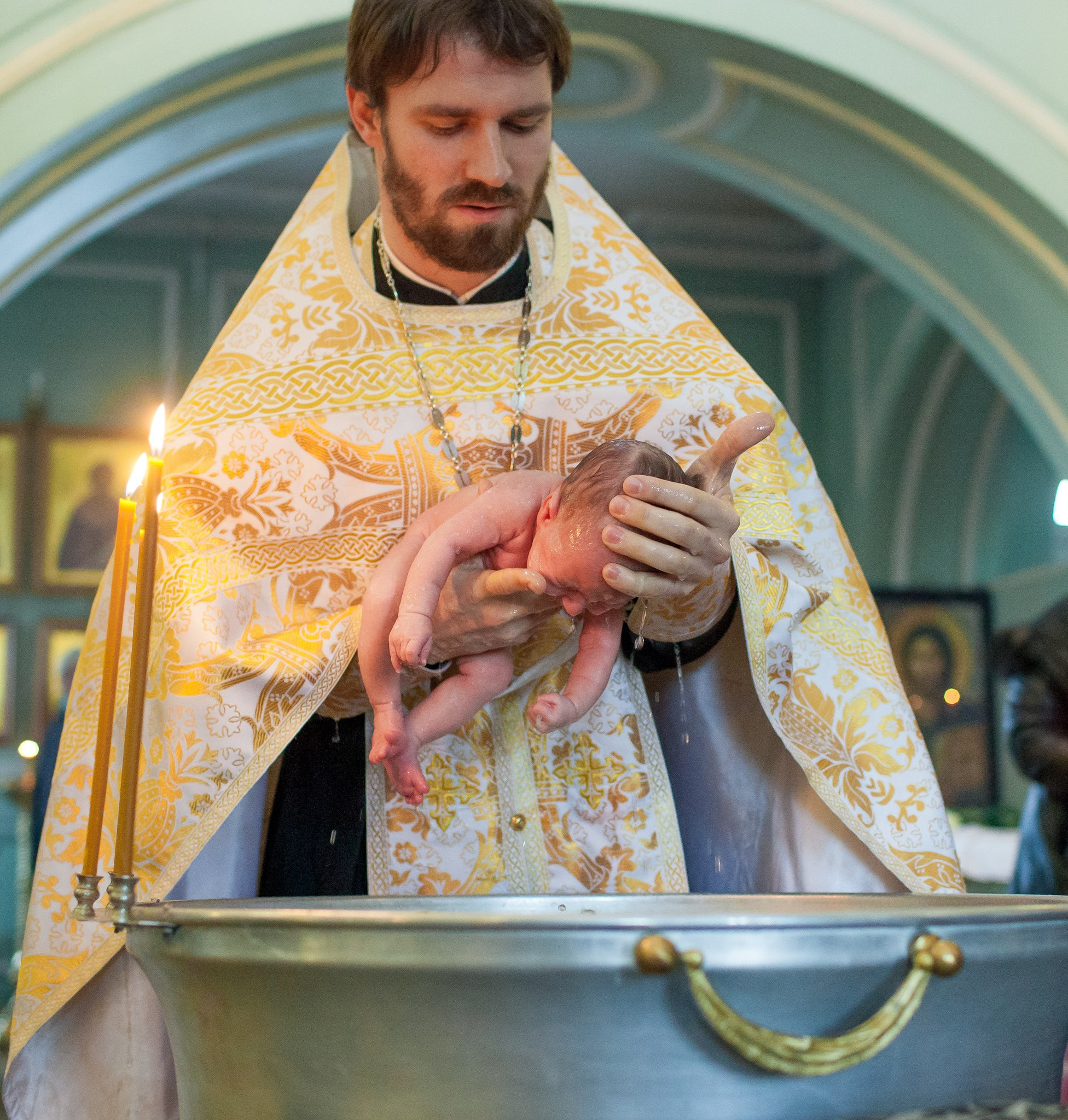 Таинство крещения. Свадебный, семейный, детский фотограф в Санкт-Петербурге