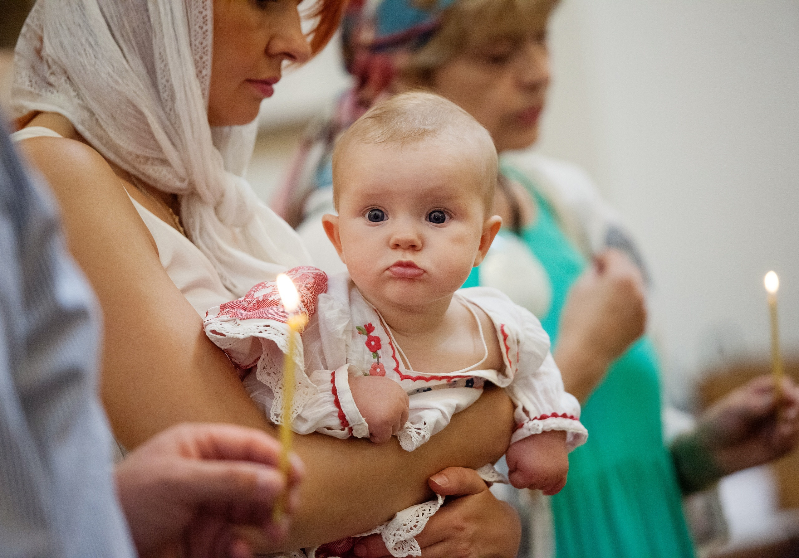 Крещение Таисии. Свадебный, семейный, детский фотограф в Санкт-Петербурге
