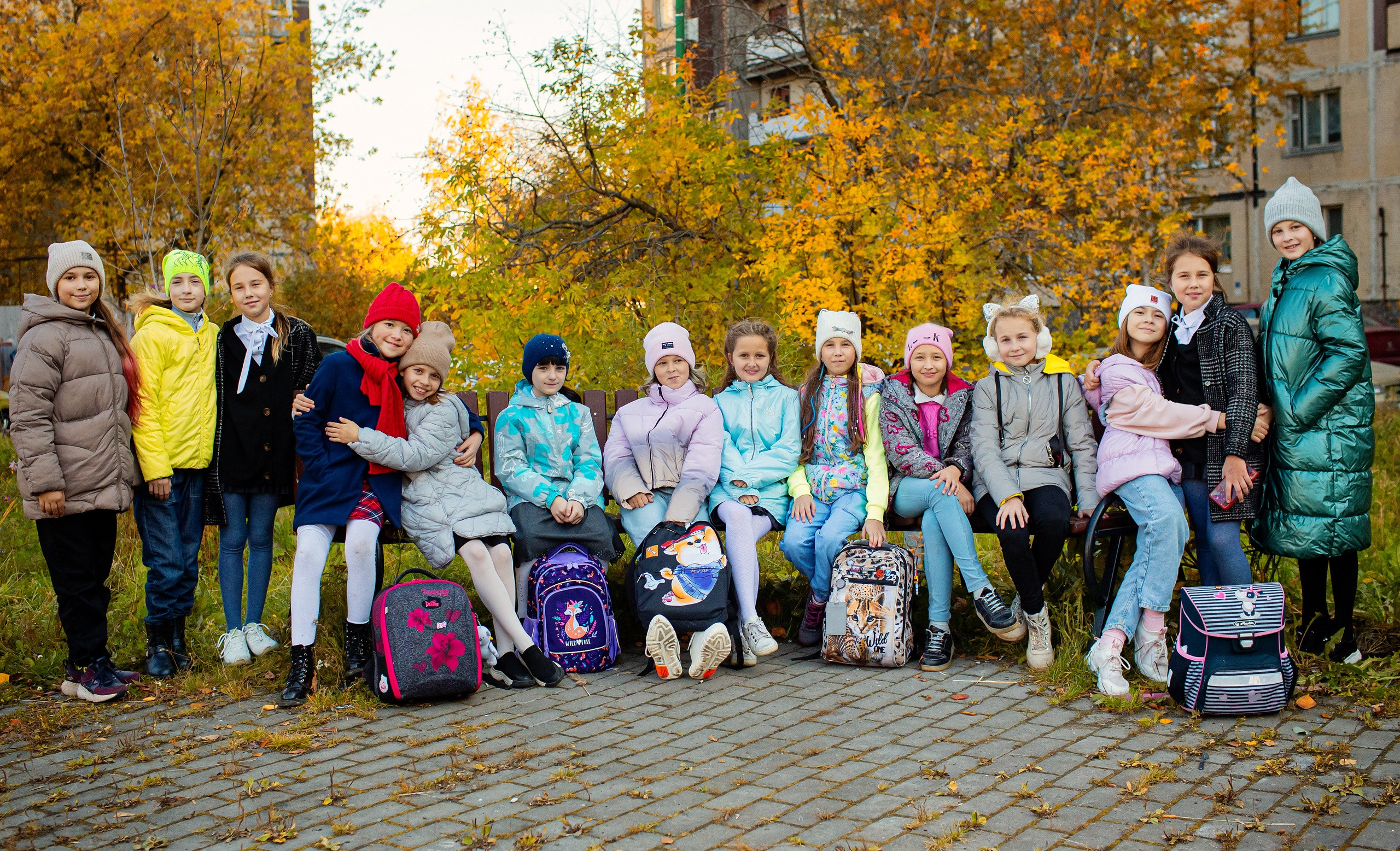 Фотосъёмка для выпускных альбомов из начальной школы. Свадебный, семейный, детский фотограф в Санкт-Петербурге
