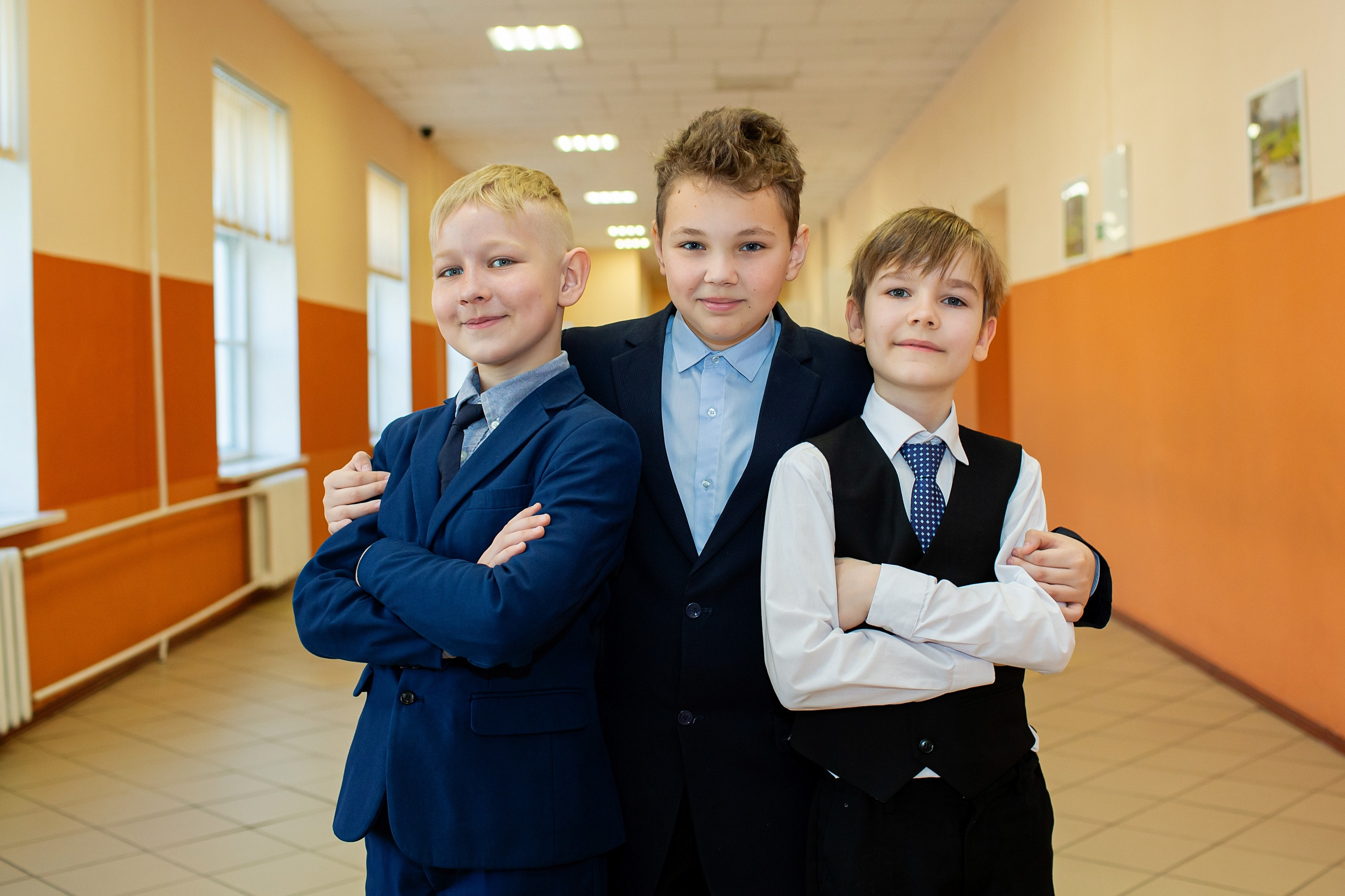 Фотосъёмка для выпускных альбомов из начальной школы. Свадебный, семейный, детский фотограф в Санкт-Петербурге