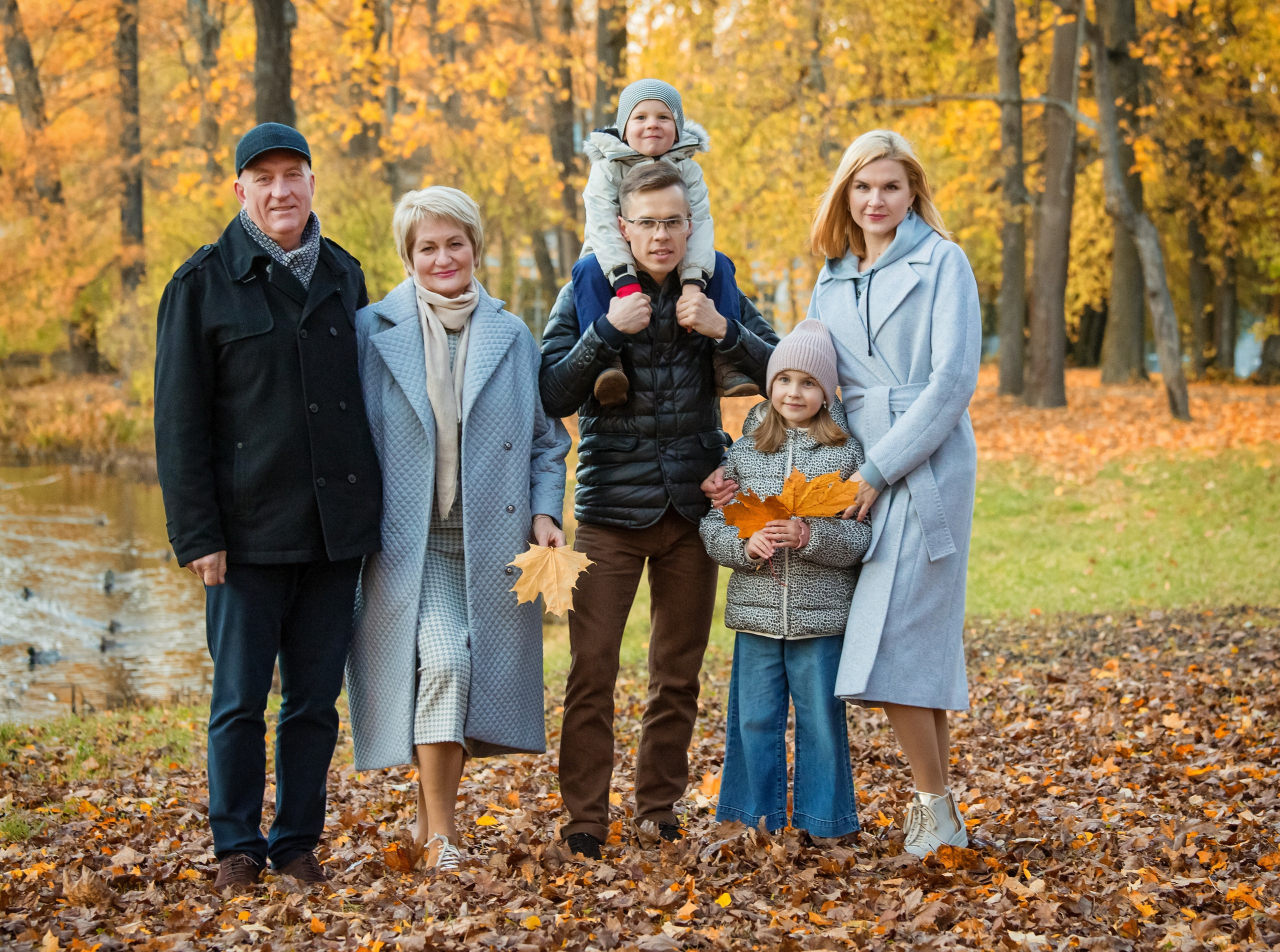 Осенняя съемка. Осень, семья, дети. Свадебный, семейный, детский фотограф в Санкт-Петербурге
