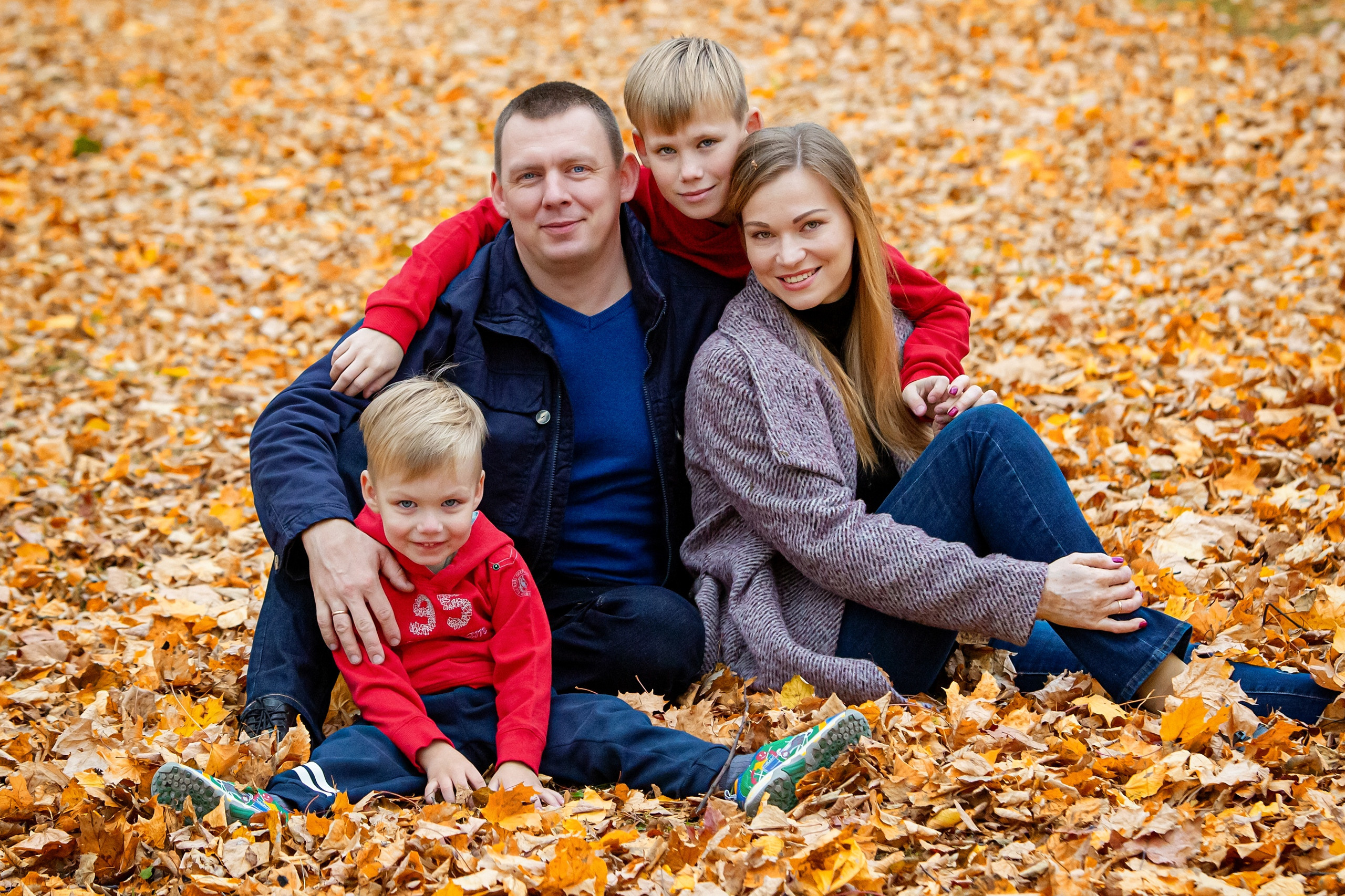 Осенняя съемка. Осень, семья, дети. Свадебный, семейный, детский фотограф в Санкт-Петербурге
