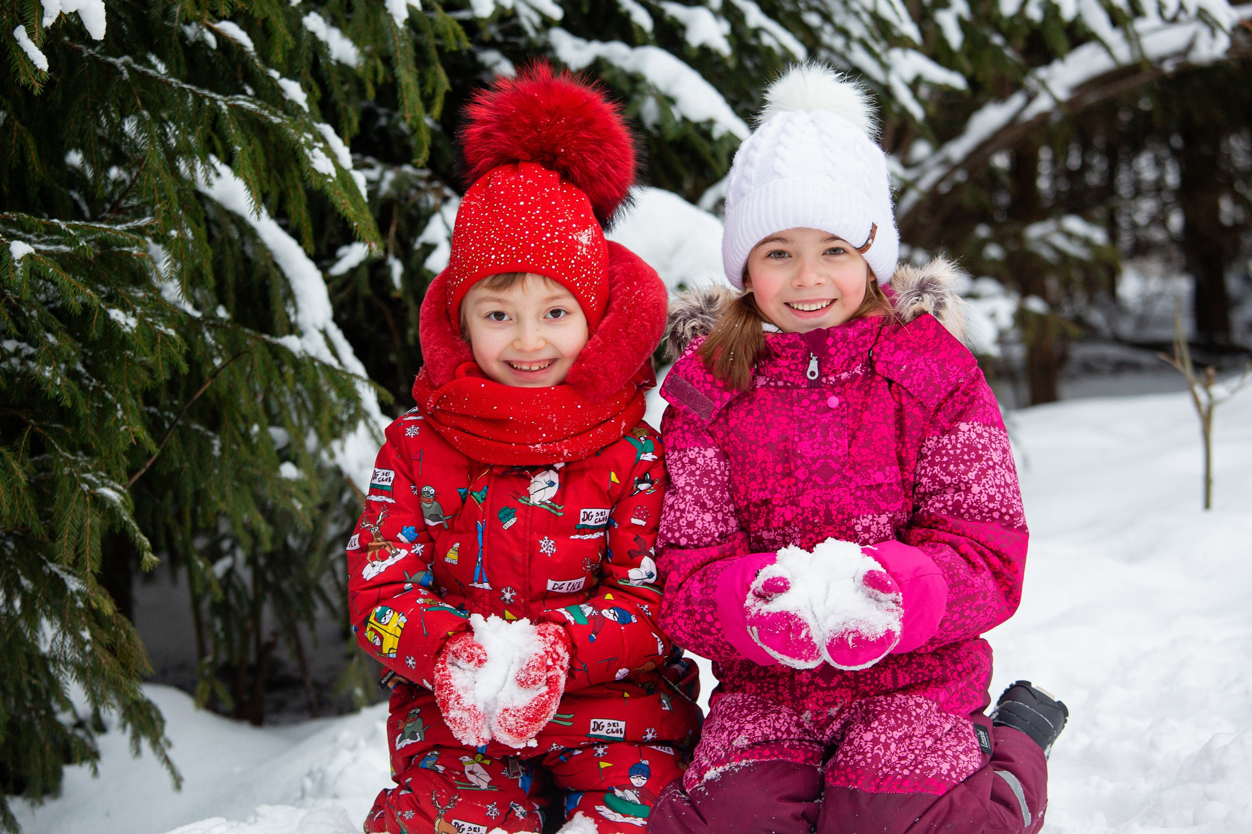 Зима в детском саду. Свадебный, семейный, детский фотограф в Санкт-Петербурге