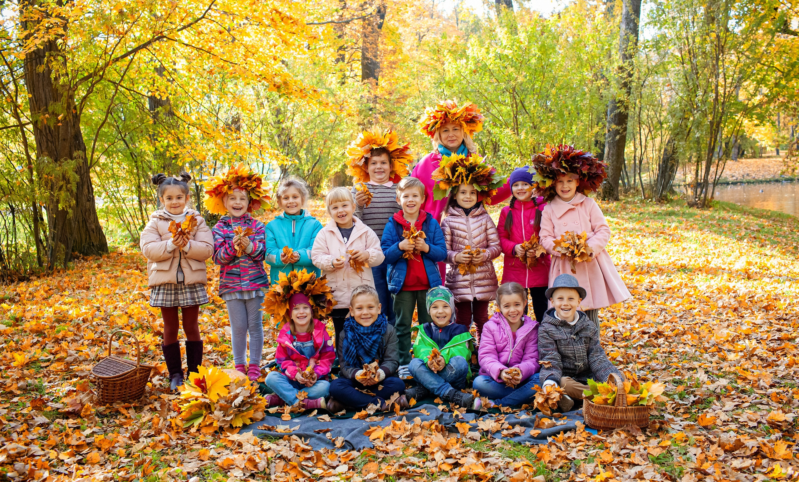 Фотосъёмка для выпускных альбомов в детском саду. Сезон 2020-2021. Свадебный, семейный, детский фотограф в Санкт-Петербурге