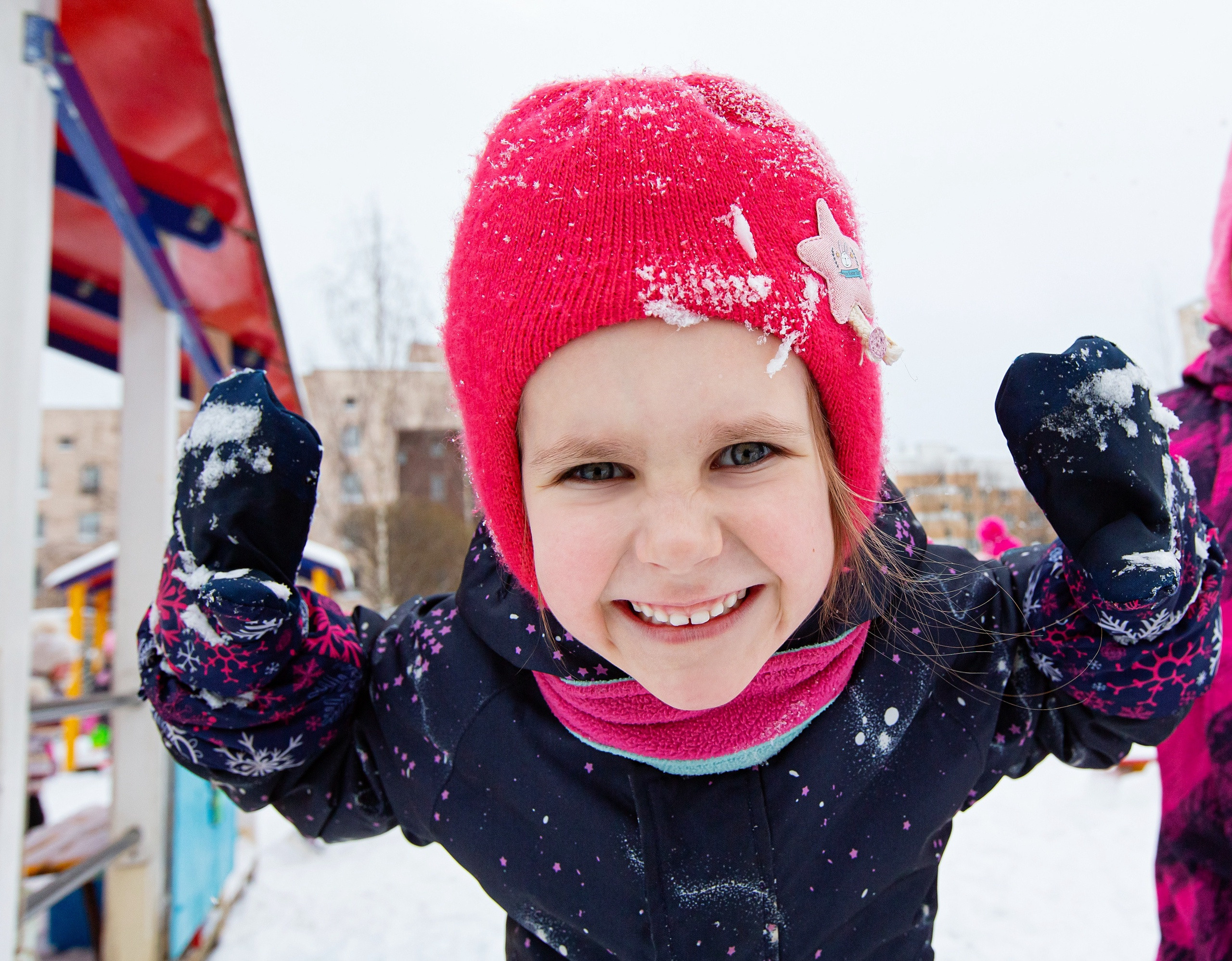 Зима в детском саду. Свадебный, семейный, детский фотограф в Санкт-Петербурге