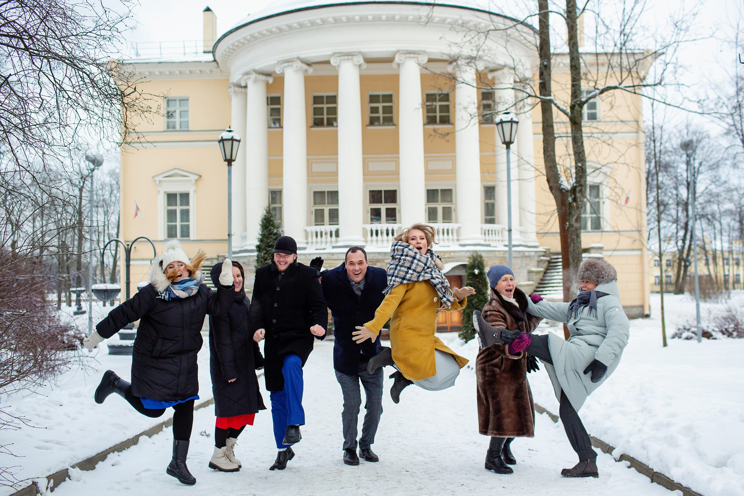 Зимняя свадьба. Свадебный, семейный, детский фотограф в Санкт-Петербурге