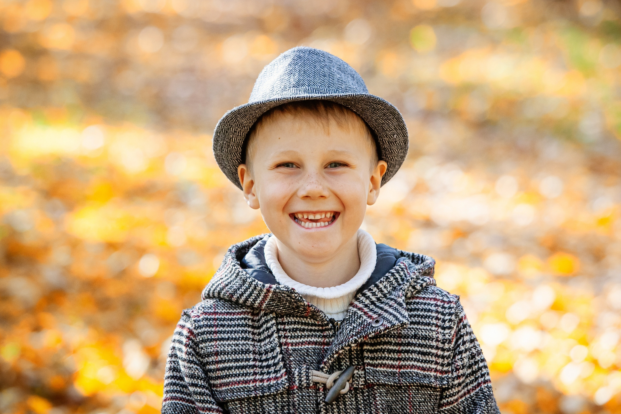 Осень в детском саду. Свадебный, семейный, детский фотограф в Санкт-Петербурге