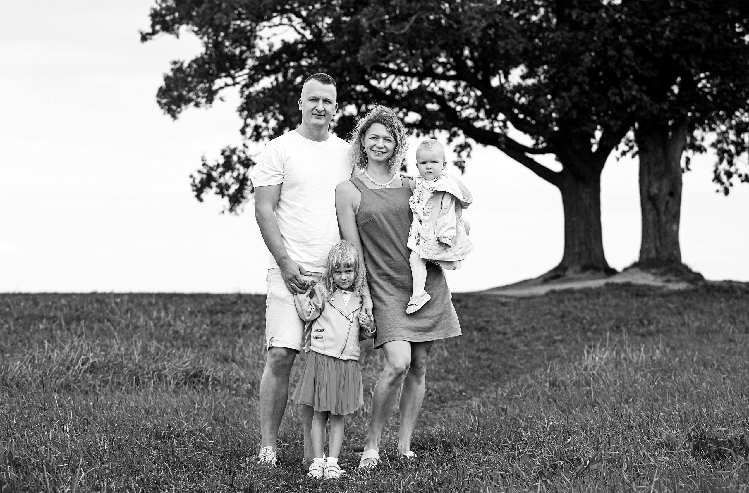 Маша, Дима и дочки. Свадебный, семейный, детский фотограф в Санкт-Петербурге