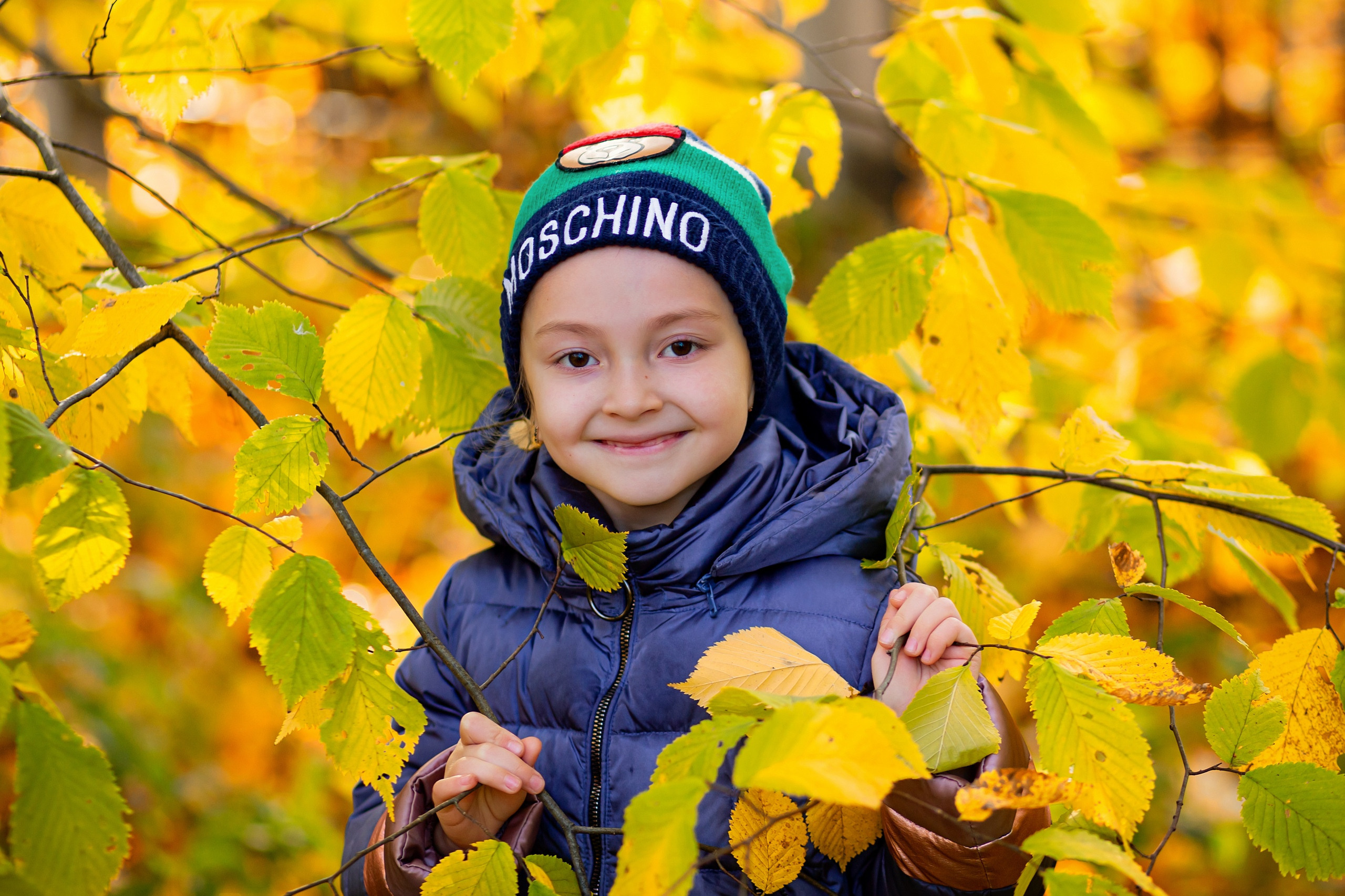 Осень в детском саду. Свадебный, семейный, детский фотограф в Санкт-Петербурге