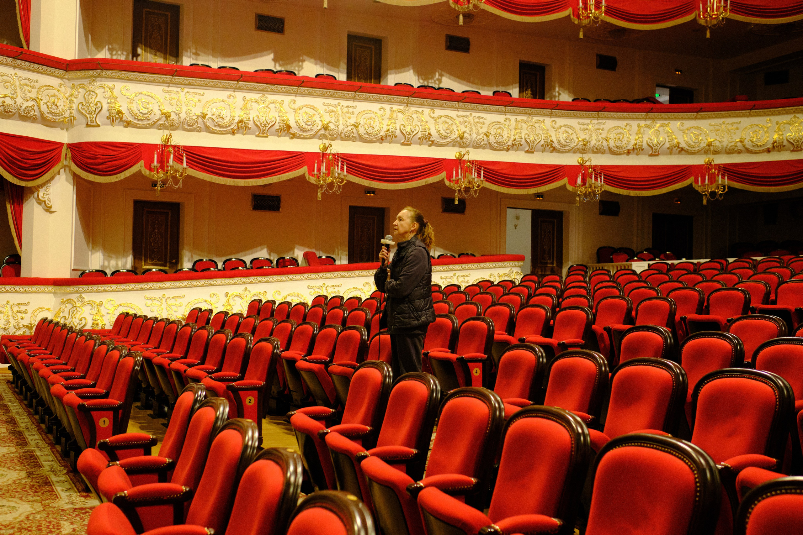 Балетный класс и репетиция артистов балета КТОиБ им. Мусы Джалиля. Barsukov