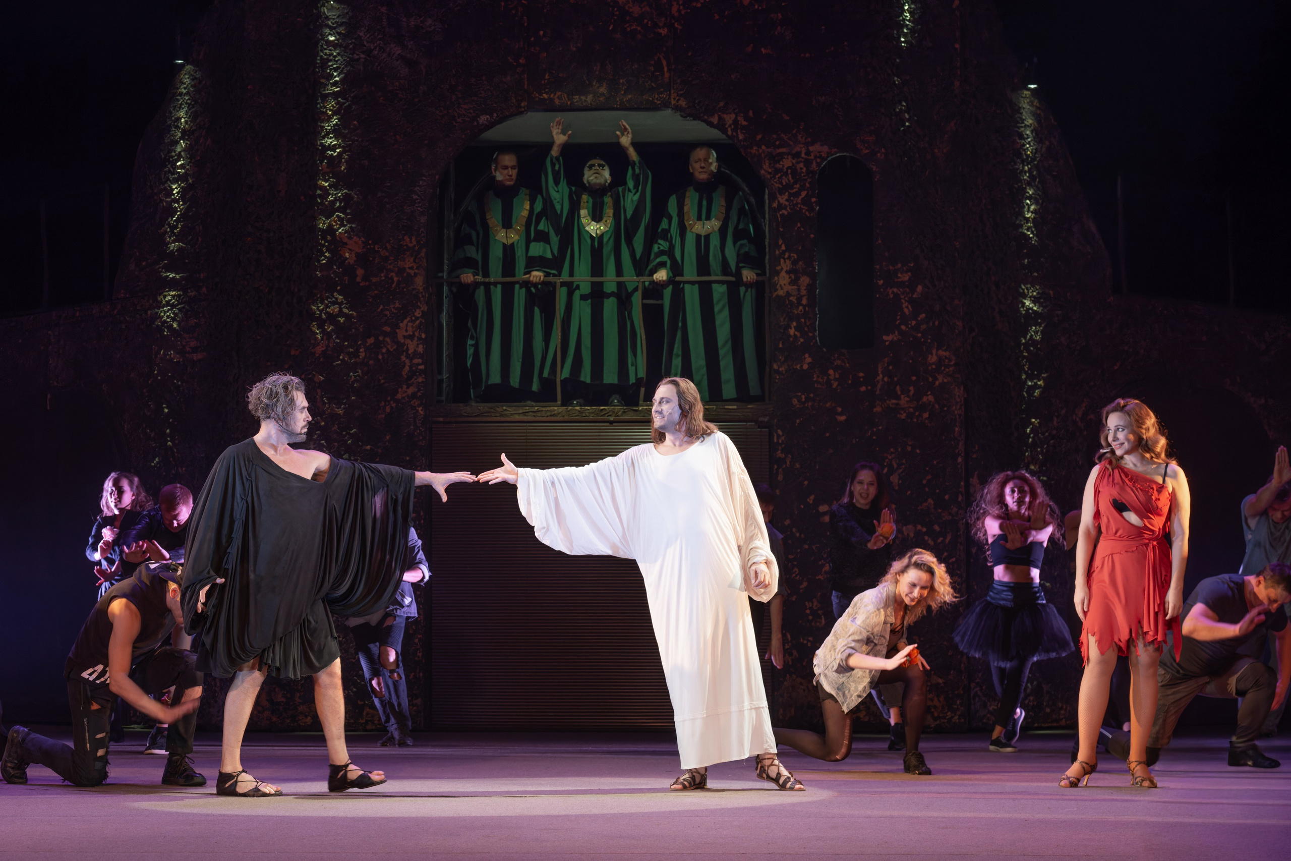 Театр Моссовета: Иисус Христос Супервезда — 35 лет на сцене. Сайт фотографа Сергея Абрамова