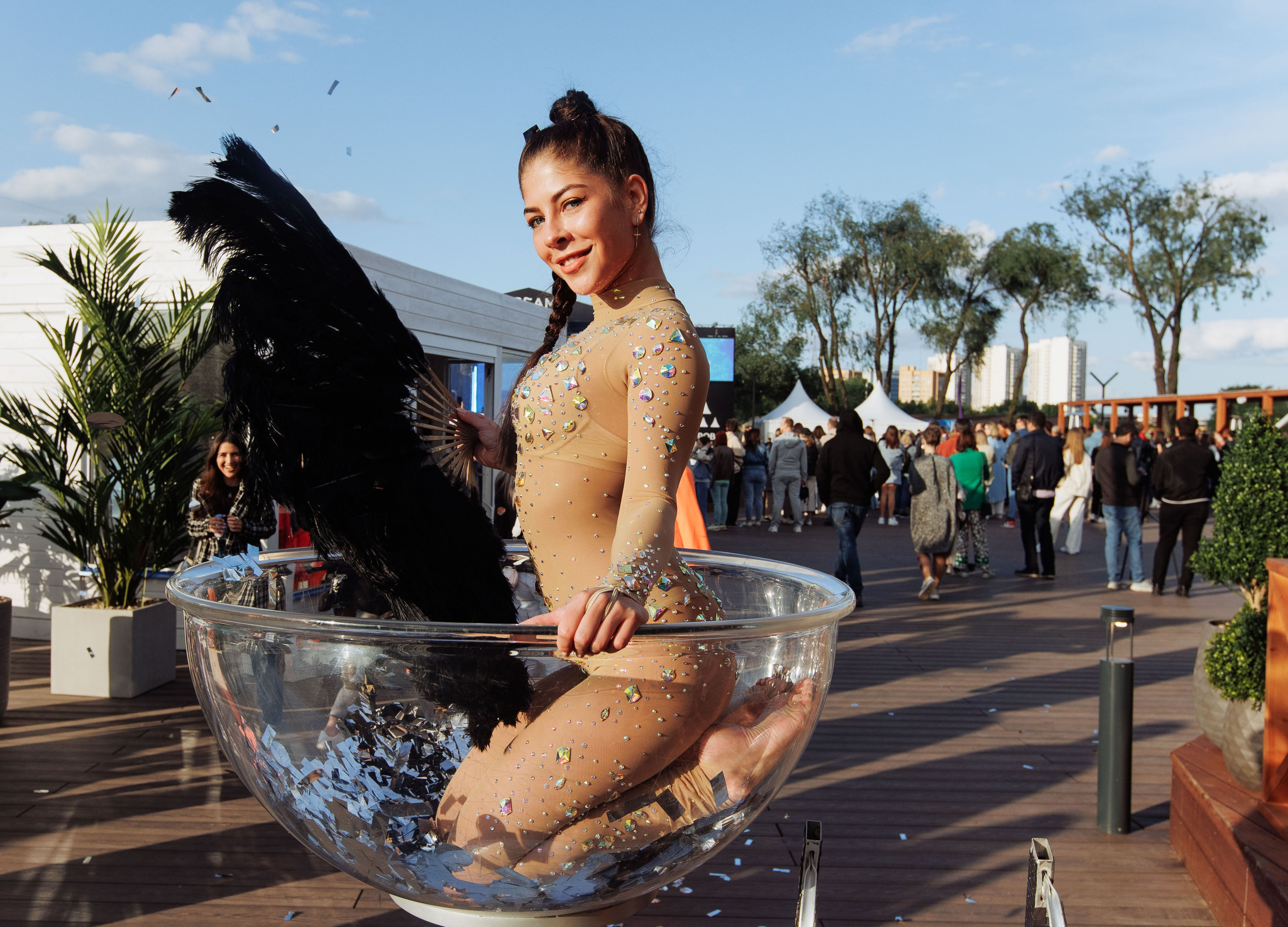 Остров мечты Dream Beach Club (Открытие открытого бассейна в Москве). Репортажный фотограф на мероприятие в Москве Алексей Терентьев