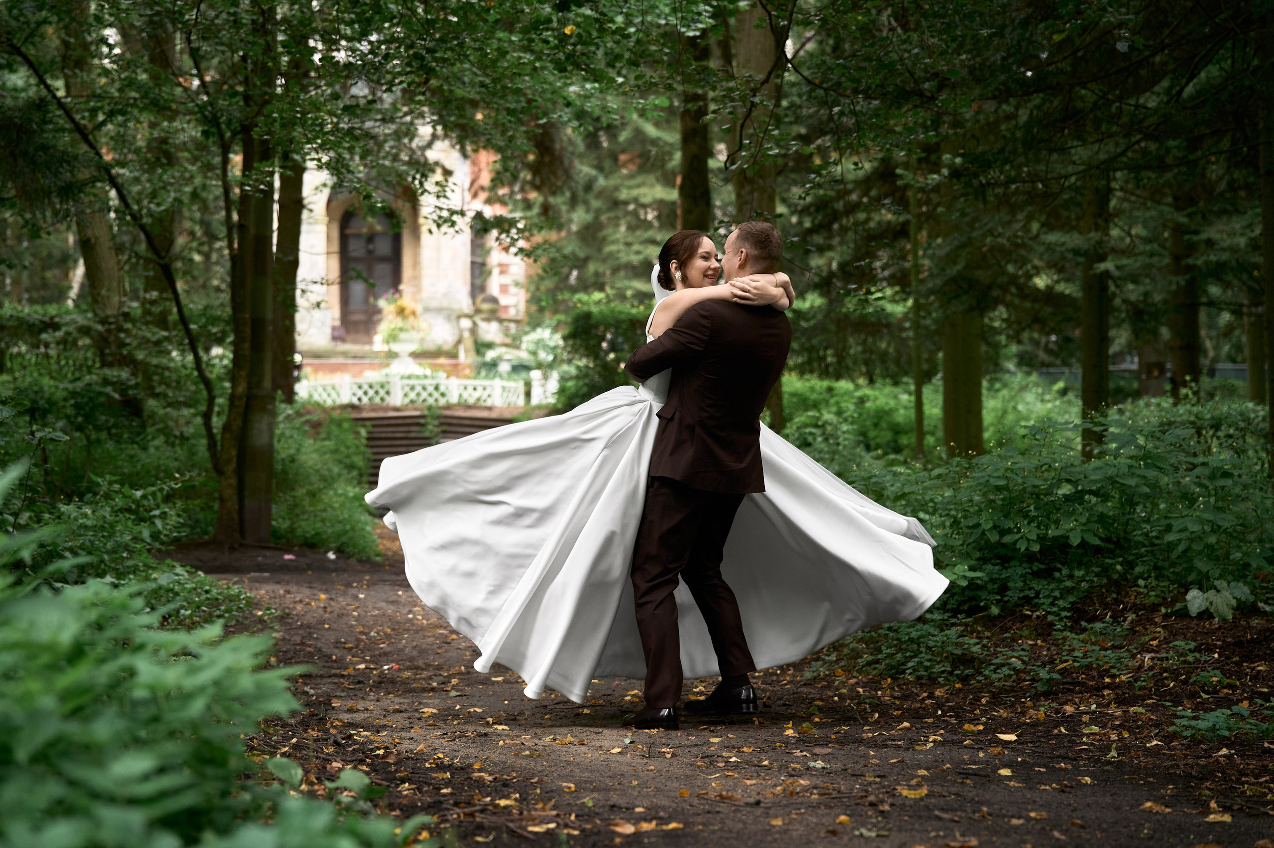 Свадебная фотография. Прогулка.