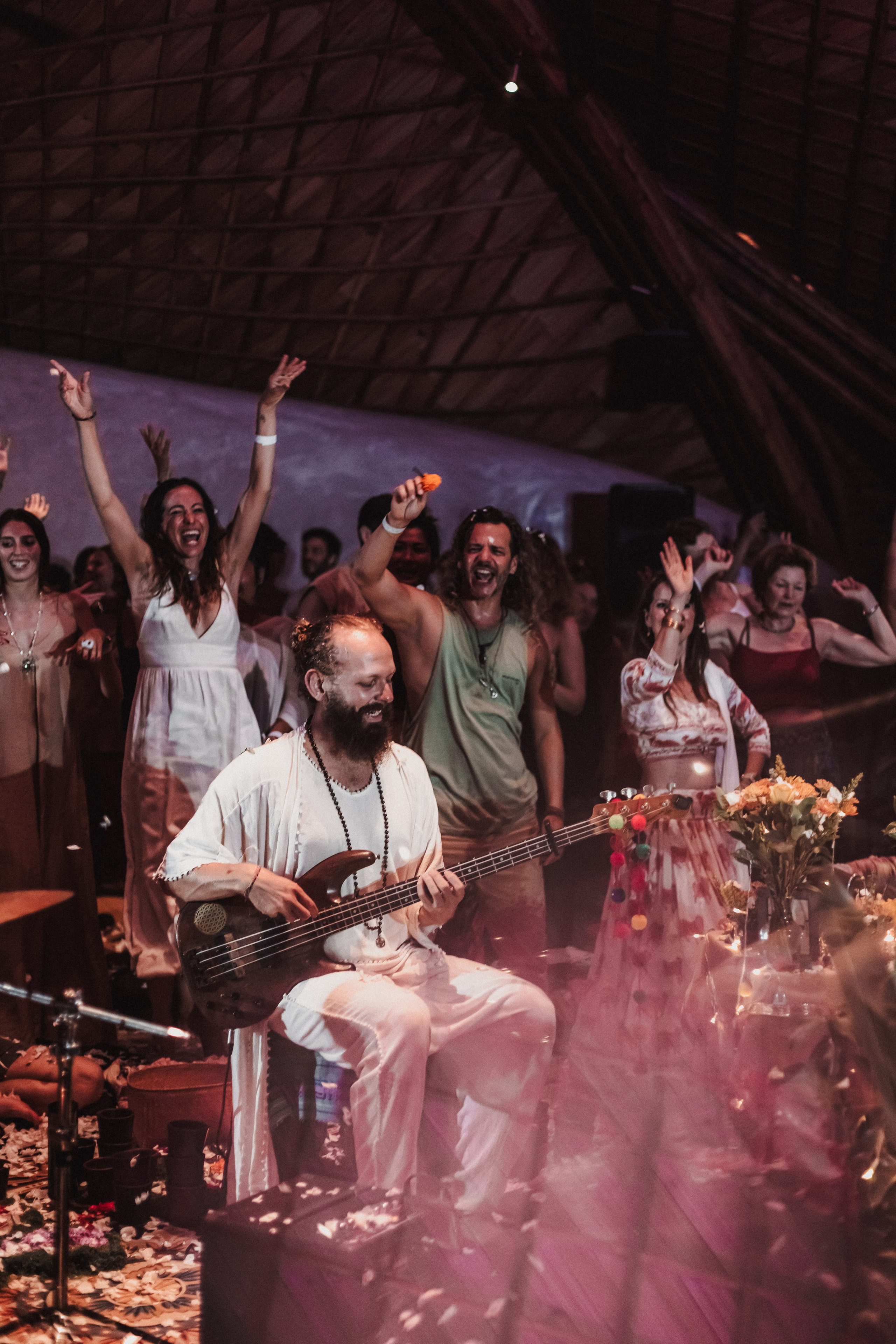 Hanuman Project kirtan at Alchemy march. Mariam Bagdasaryan