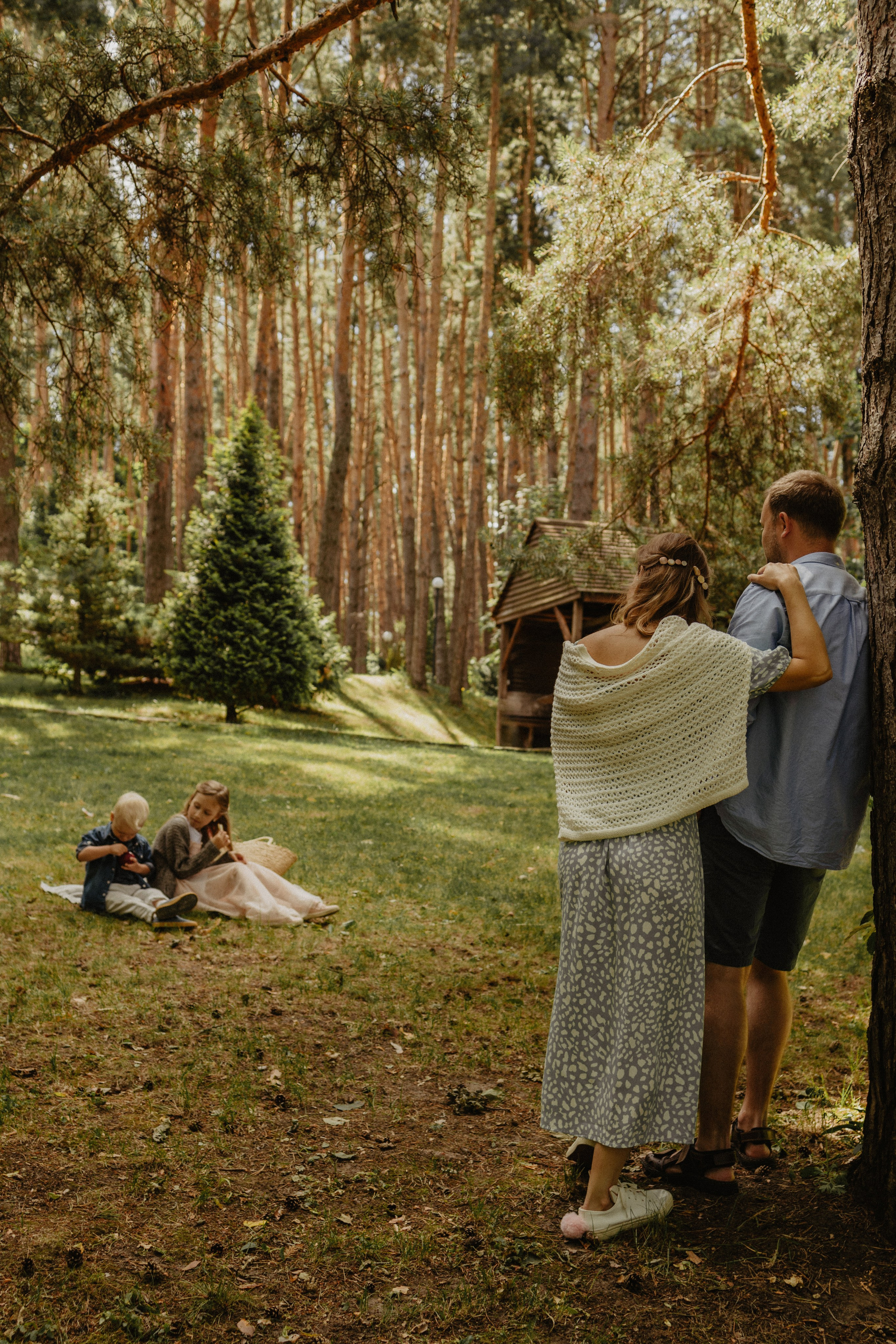 В Донском лесу. Семейный лайфстайл фотограф в г. Липецк