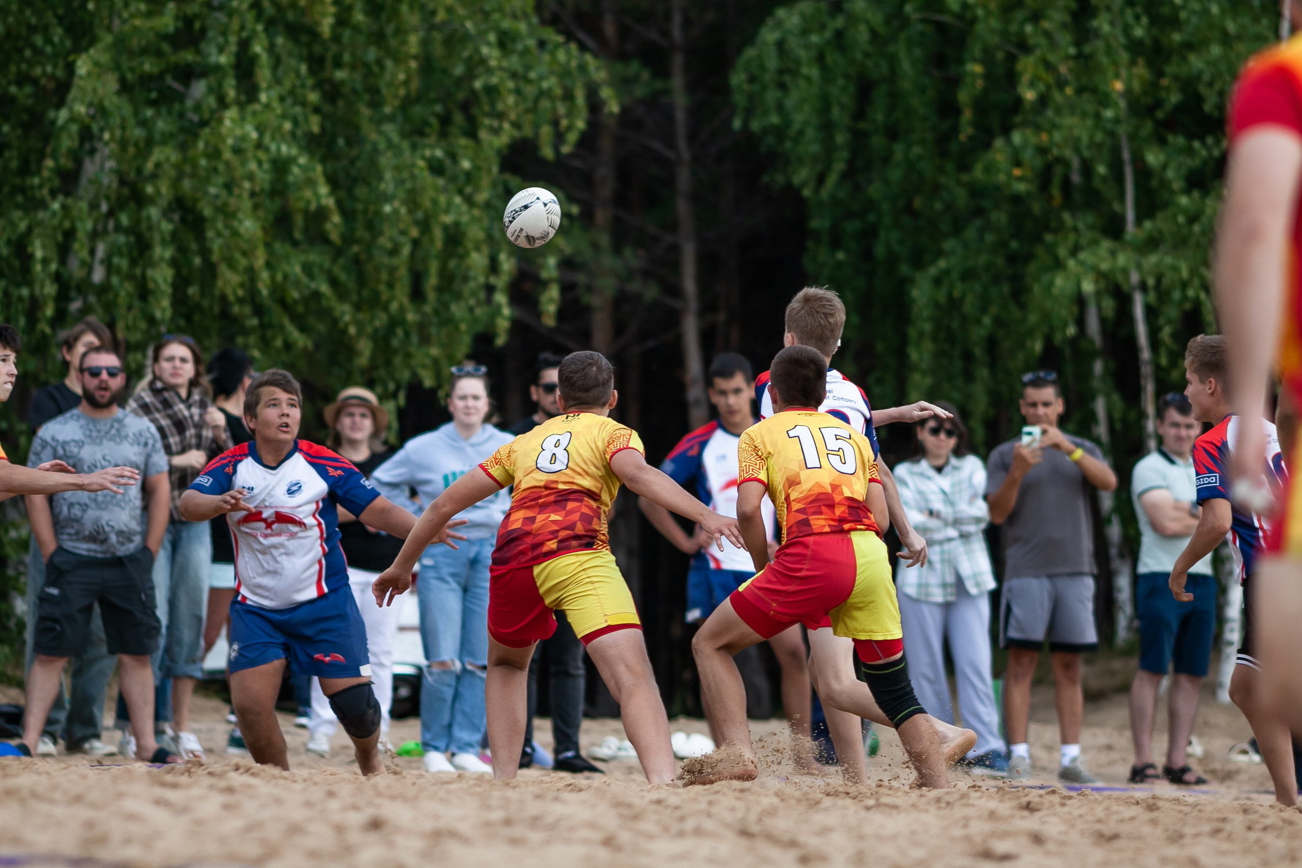 «Кубок «Молота» по пляжному Регби. Фотография