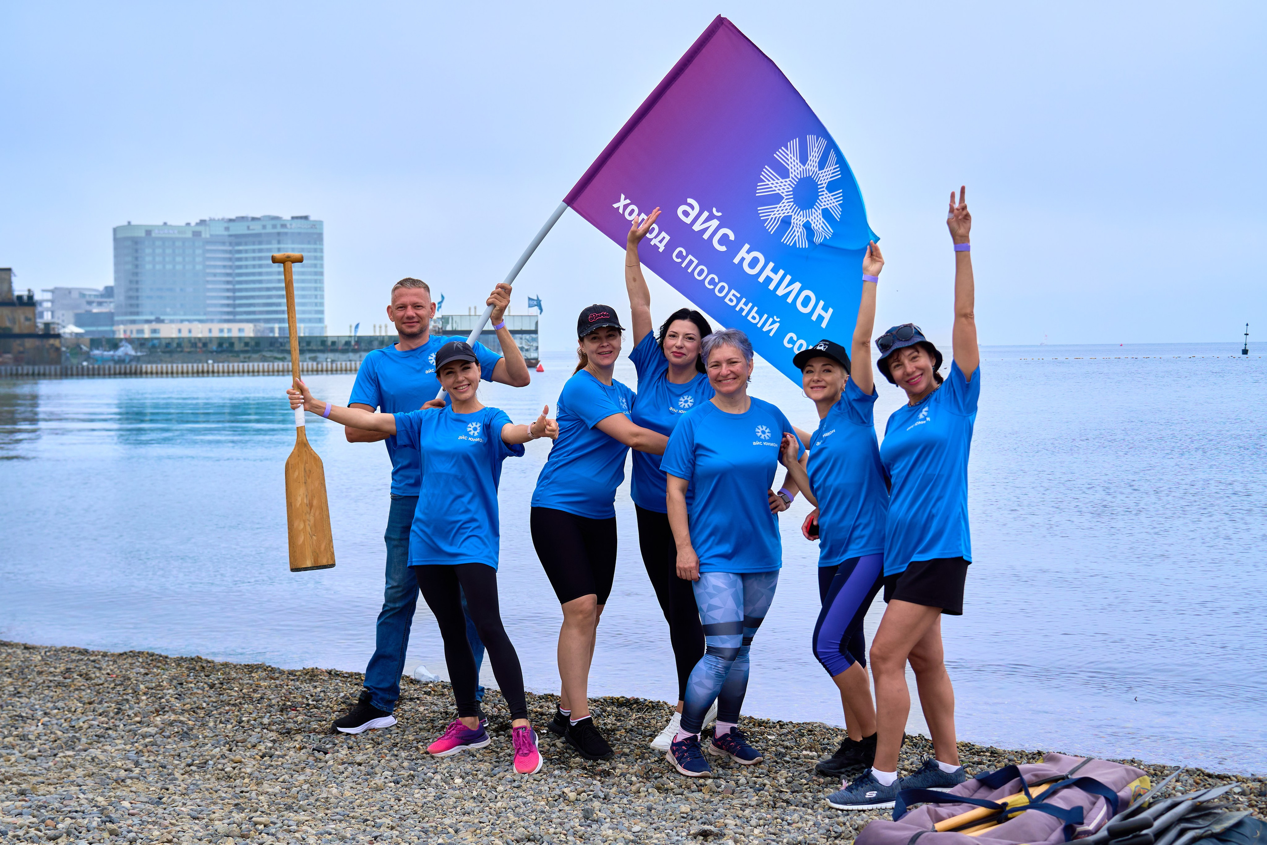 Соревнования на лодках дракон Айс Юнион. Фотограф во Владивостоке