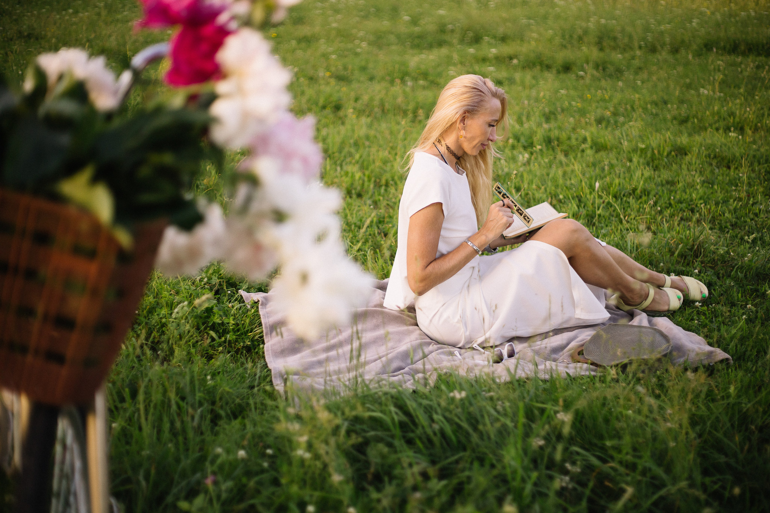 Велосипедная прогулка на закате. Семейный фотограф в Томске Максимова Екатерина