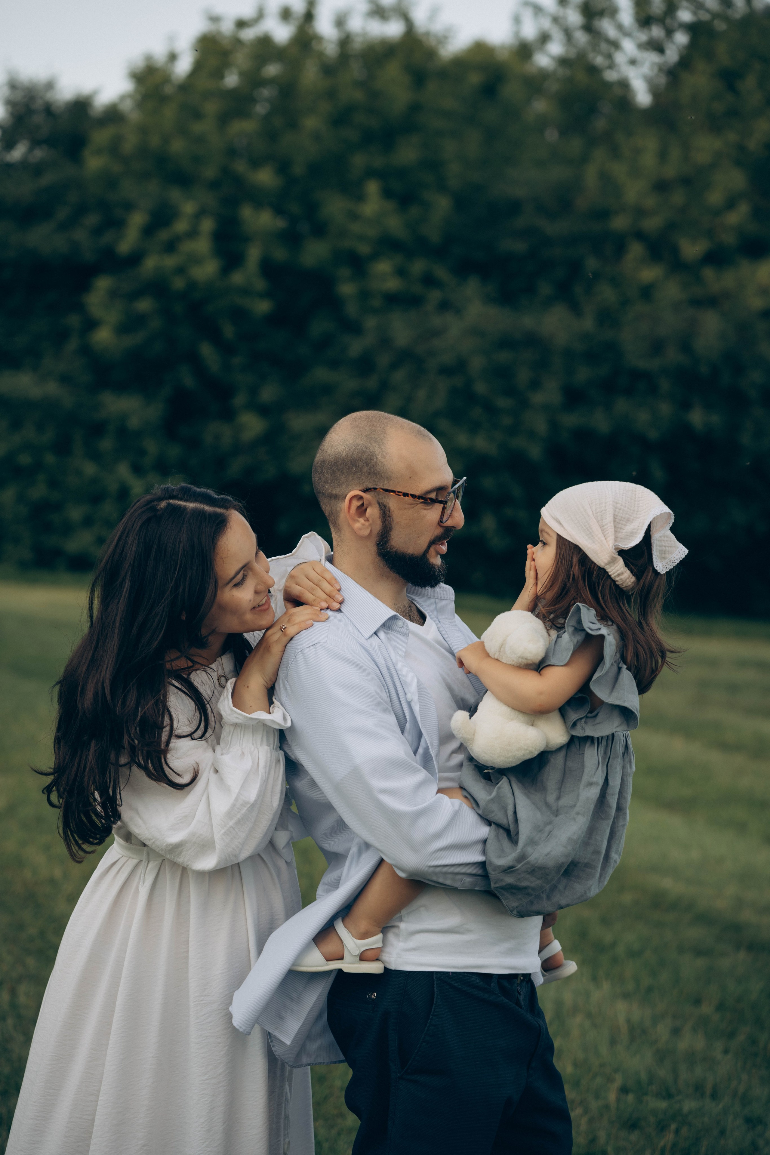 Анастасия, Михаил и малышка Ариана