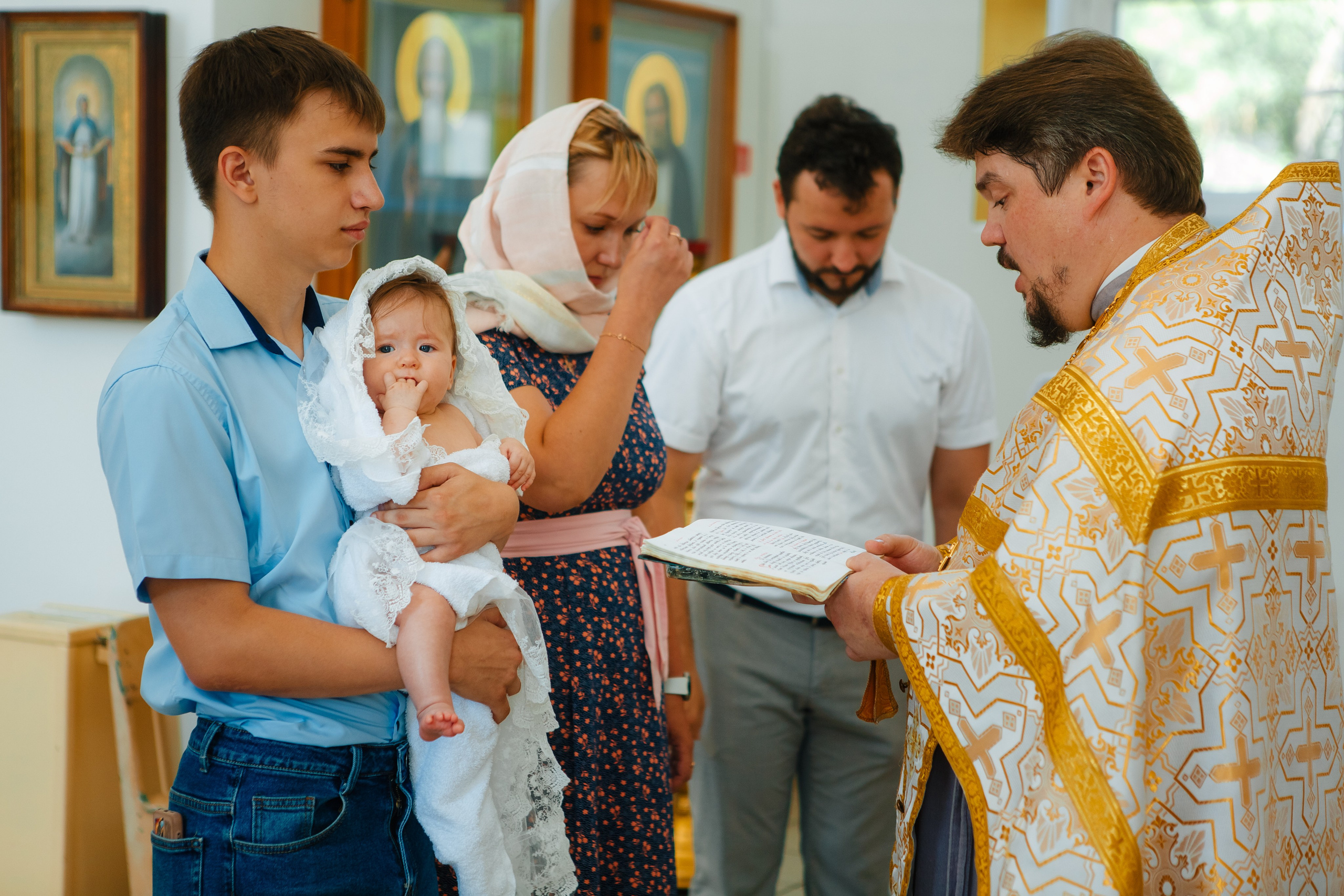 Крестины. Фотограф Александра Рышкова
