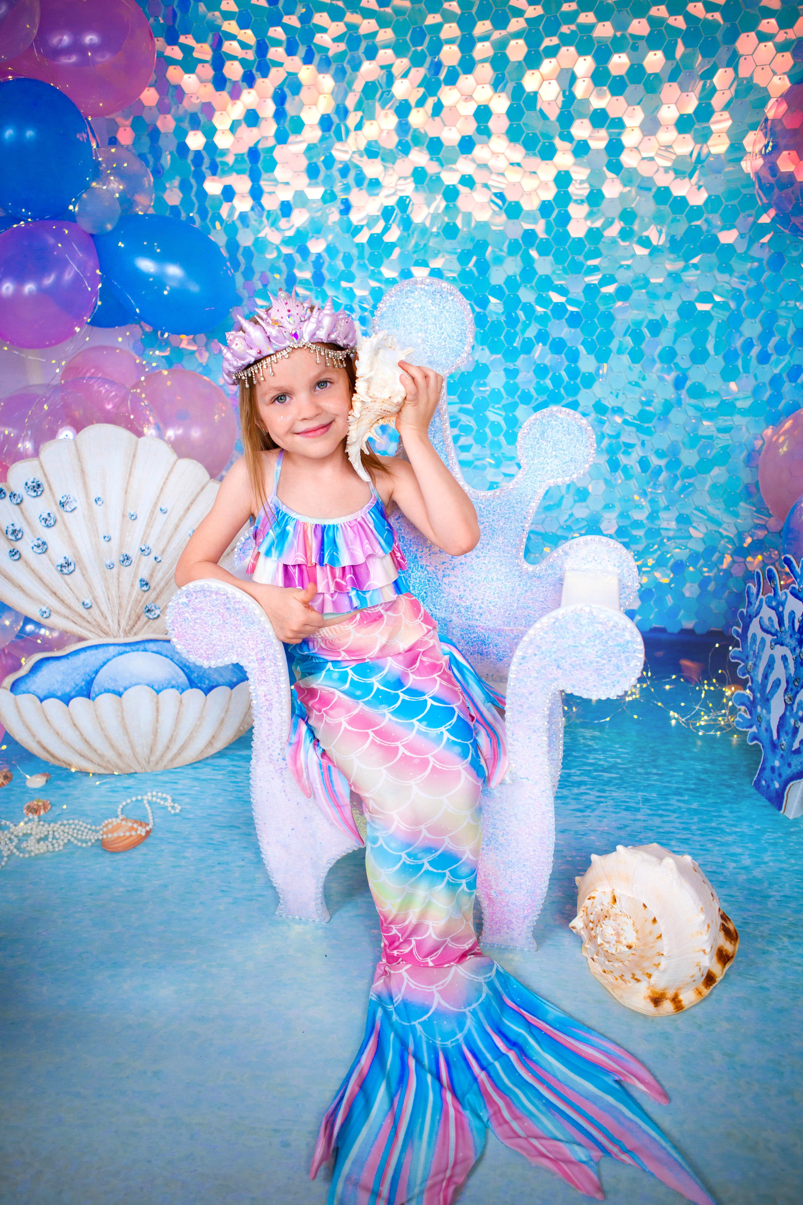 «Русалочка». Фотостудия «Антураж». Свадебный семейный и детский фотограф в Краснодаре Карина Федоровская