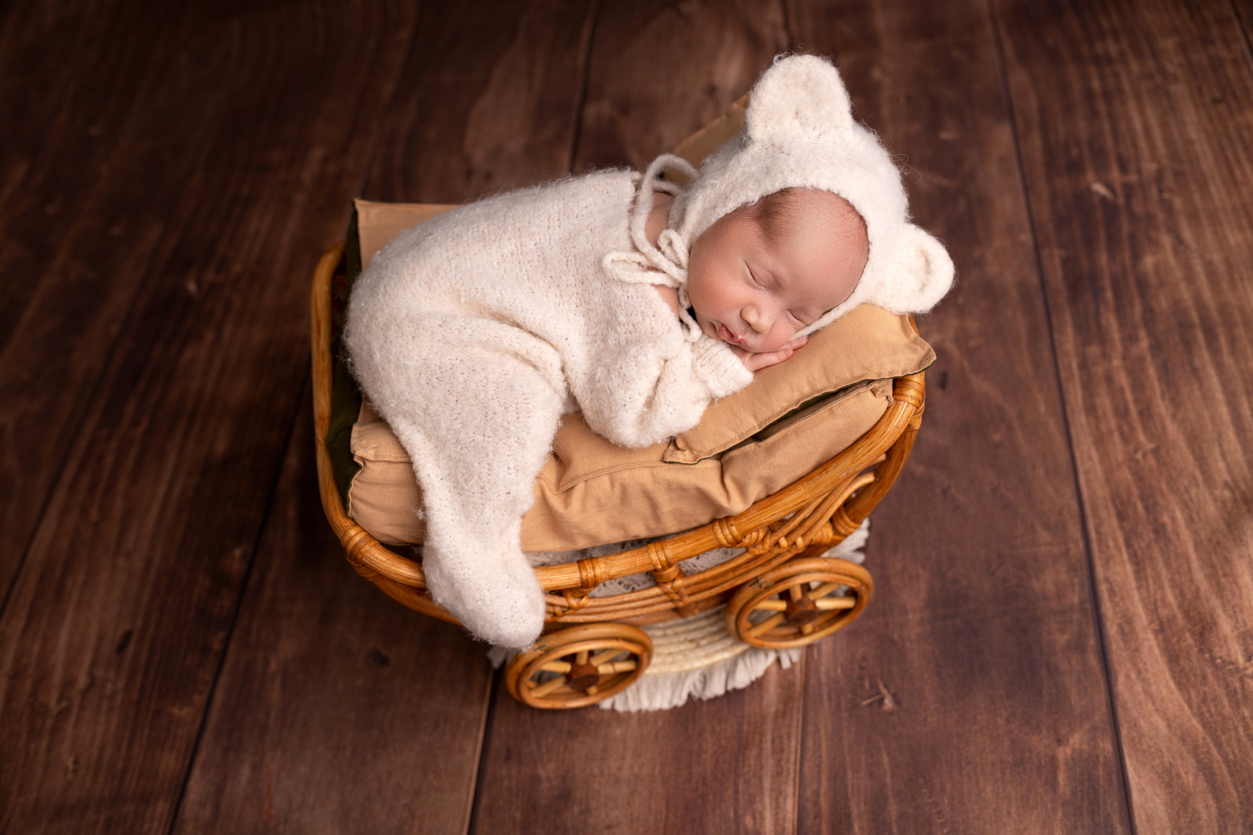 Классическая фотосессия малыша. Фотограф новорожденных малышей в Омске и Омской области Эльвира Камаева