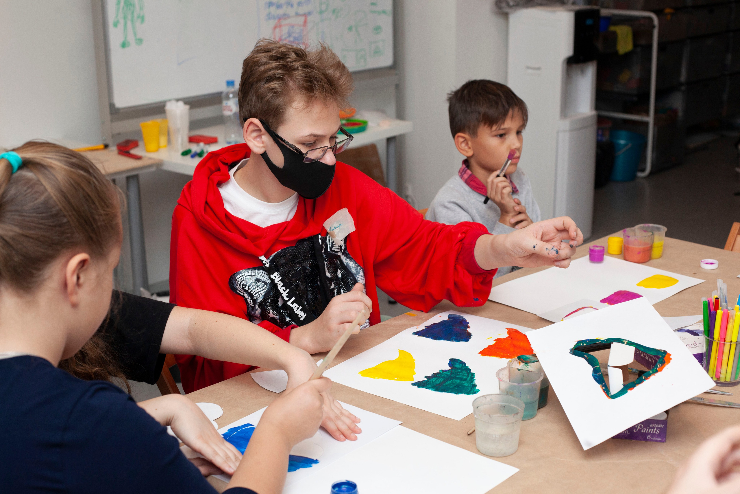 Детский мастер-класс в ММОМА. Stanislav Baryshev — People. Emotions. Atmosphere