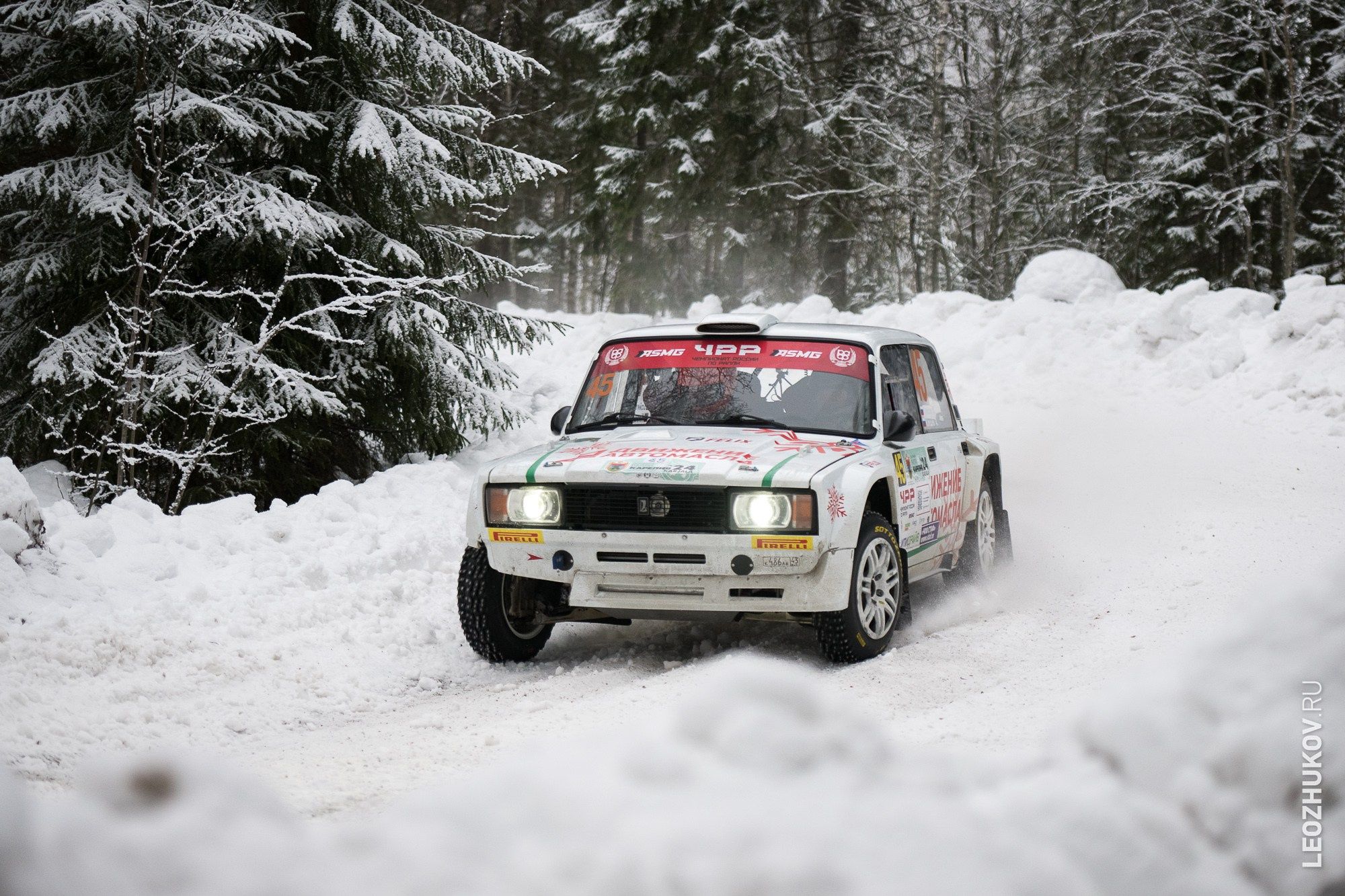 Rally Karelia 2024. Sports photographer Leonid Zhukov