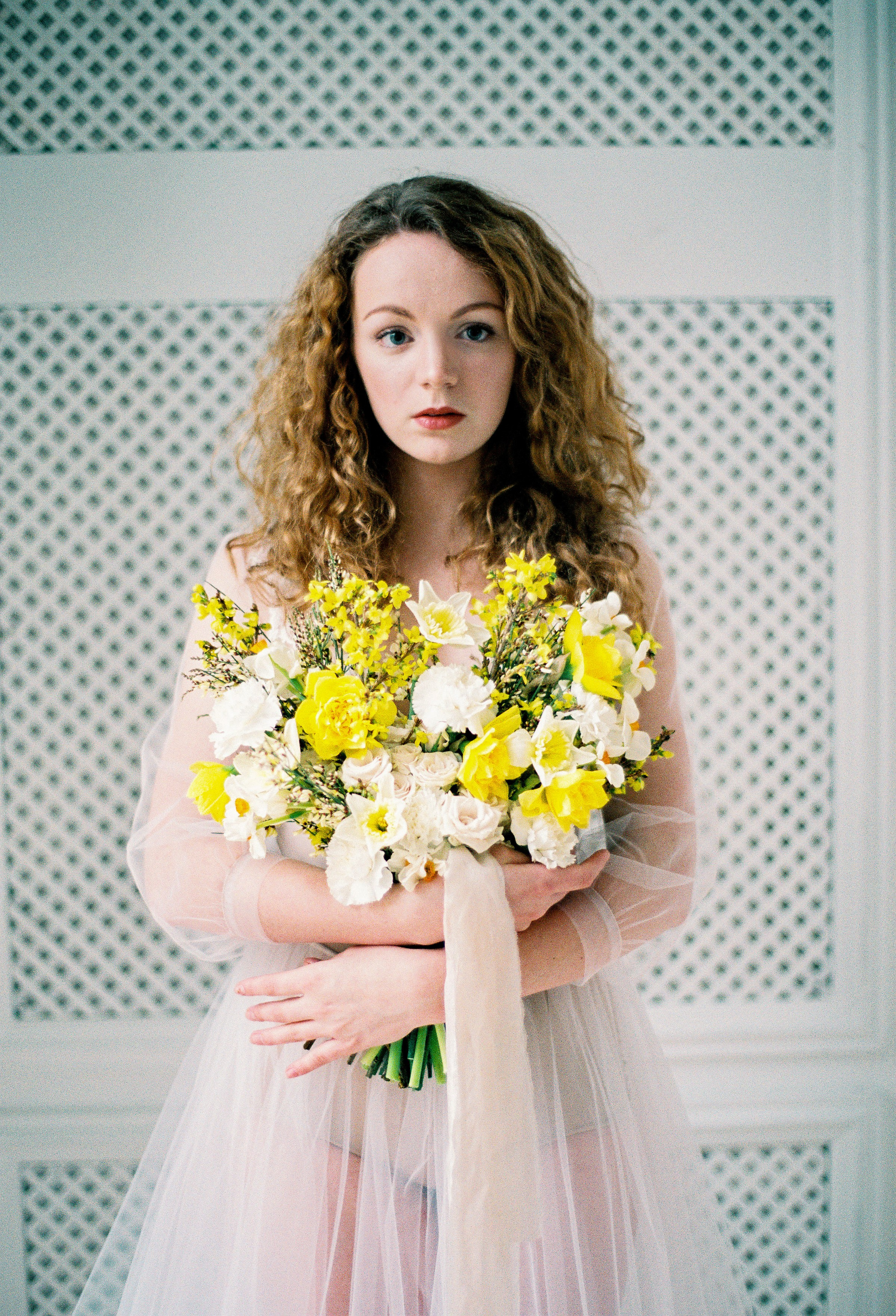 Свадебное утро невесты на плёнку в студии Royal, Москва