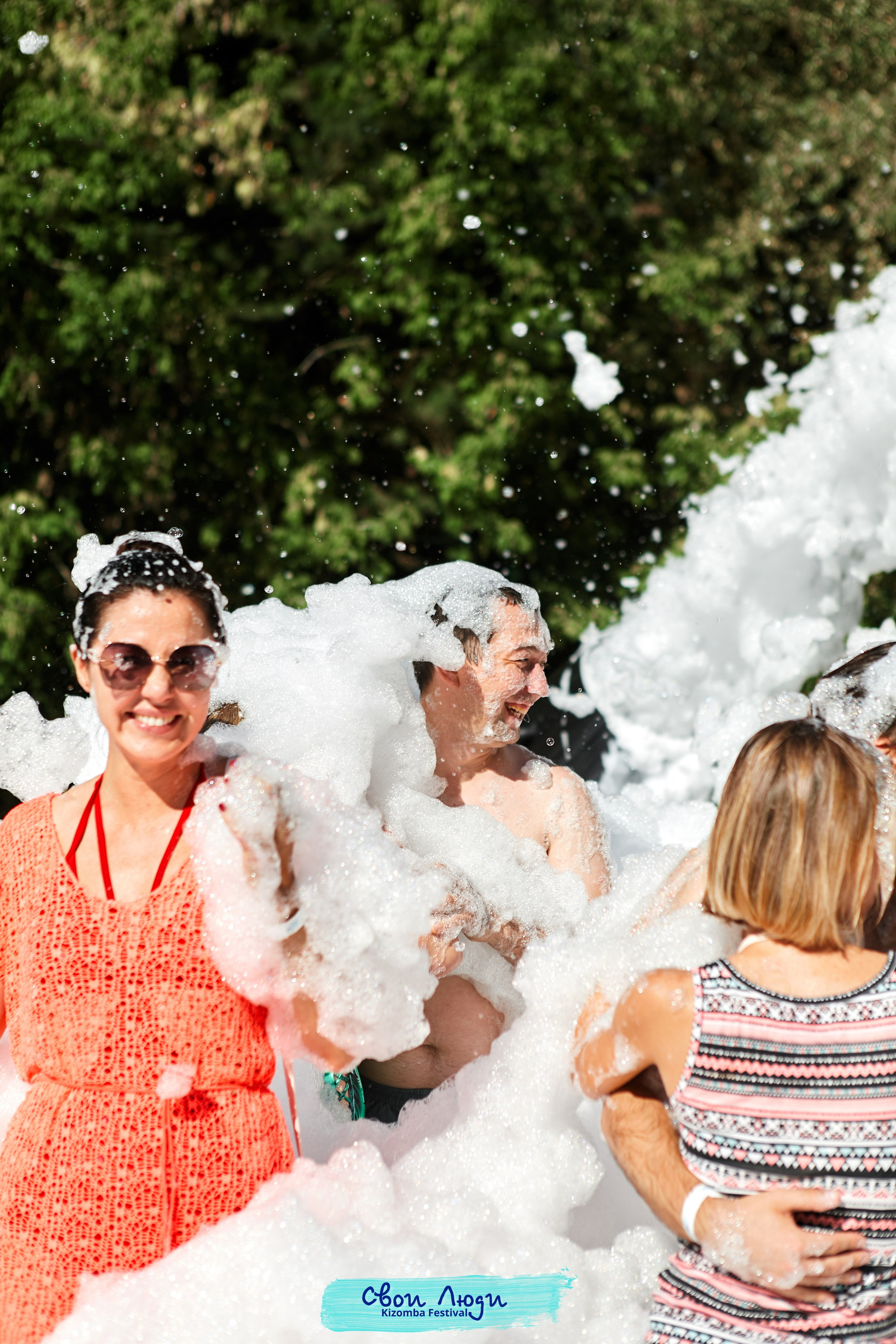 Foam party. Свадебный фотограф