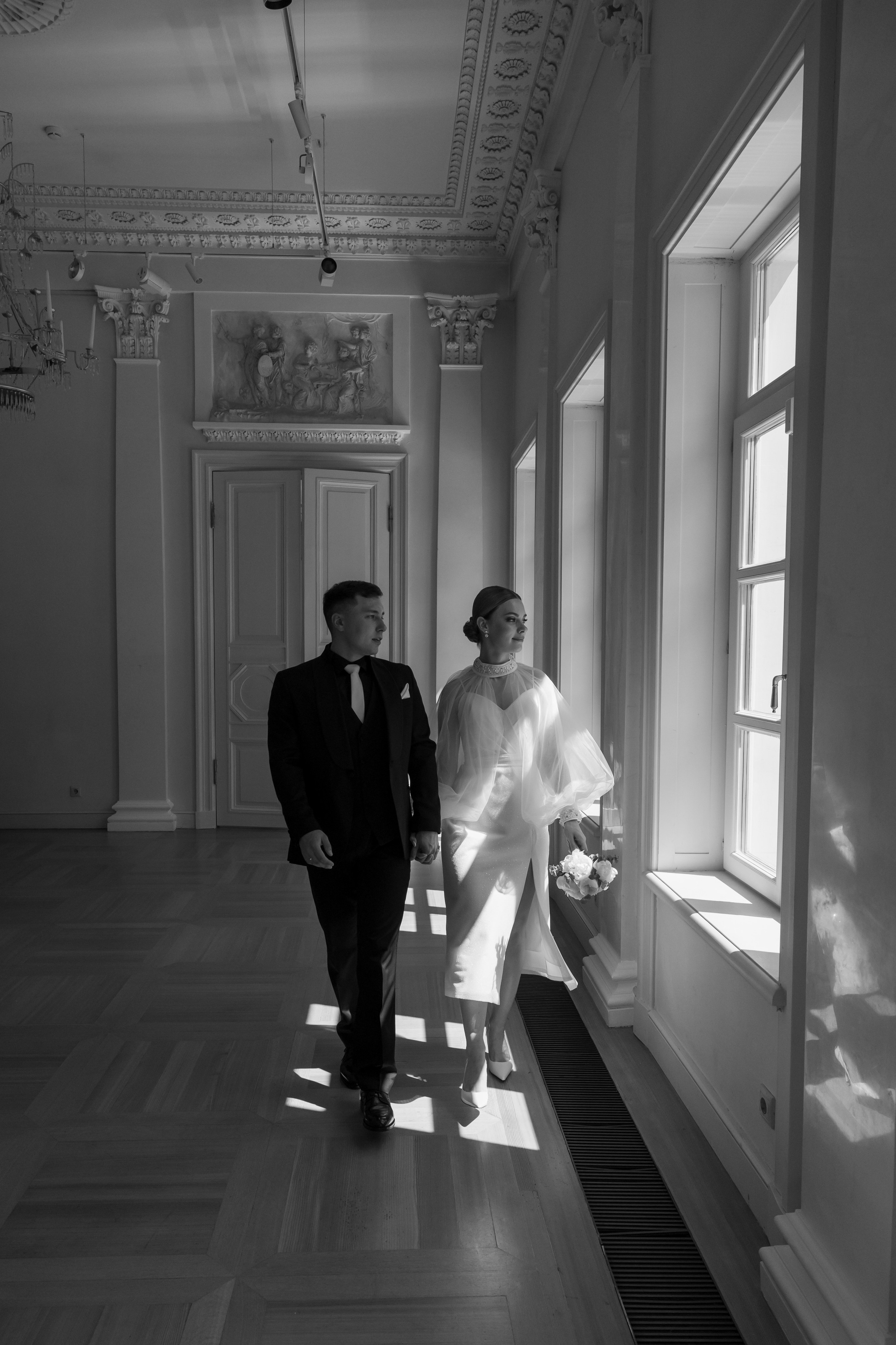 Анна и Сергей, Усадьба Муравьевых-Апостолов. Свадебный и репортажный фотограф (Москва, Королев и другие)