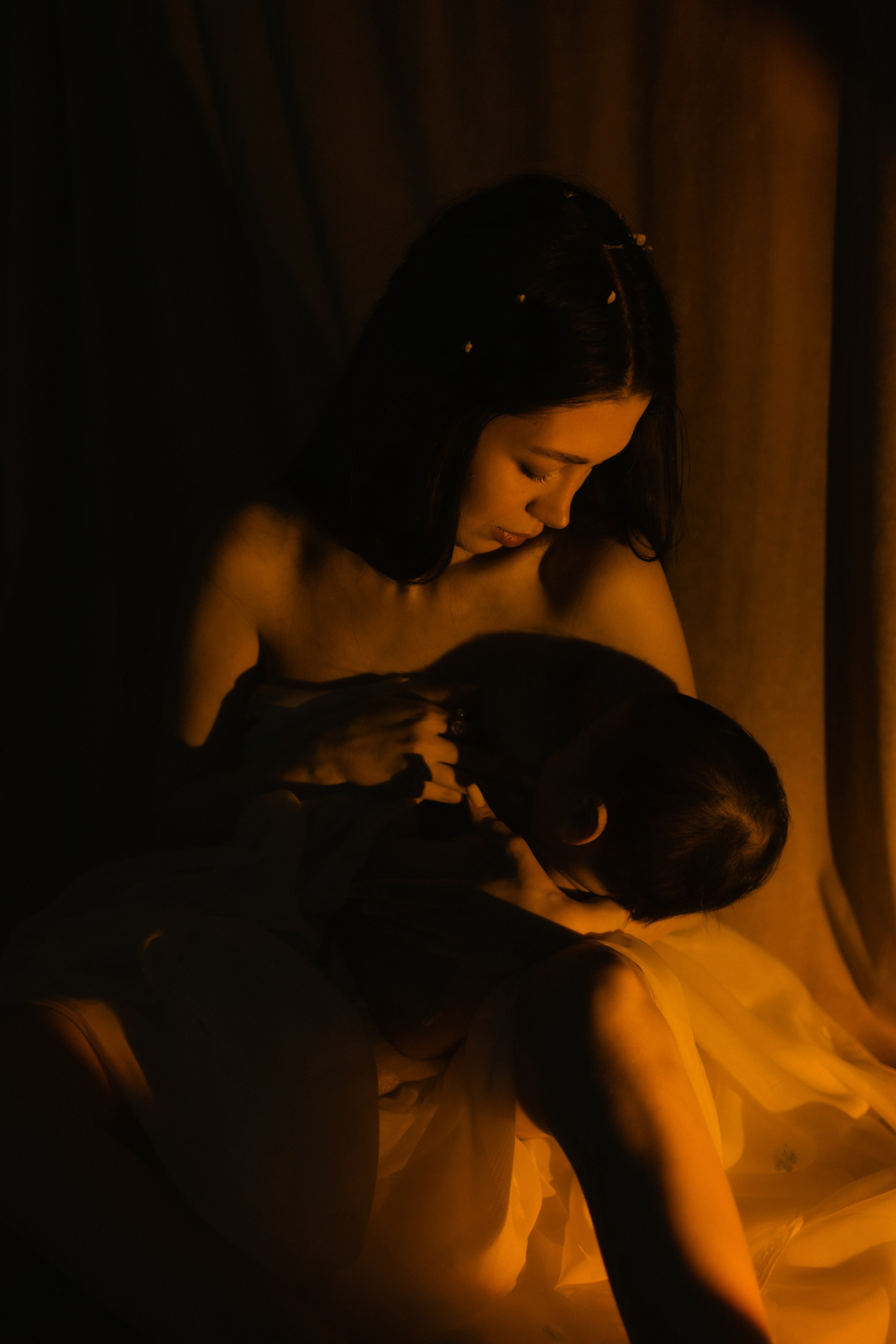 Вера и Арон, мама с малышом. Семейный и свадебный фотограф в Самаре Анастасия Воропаева