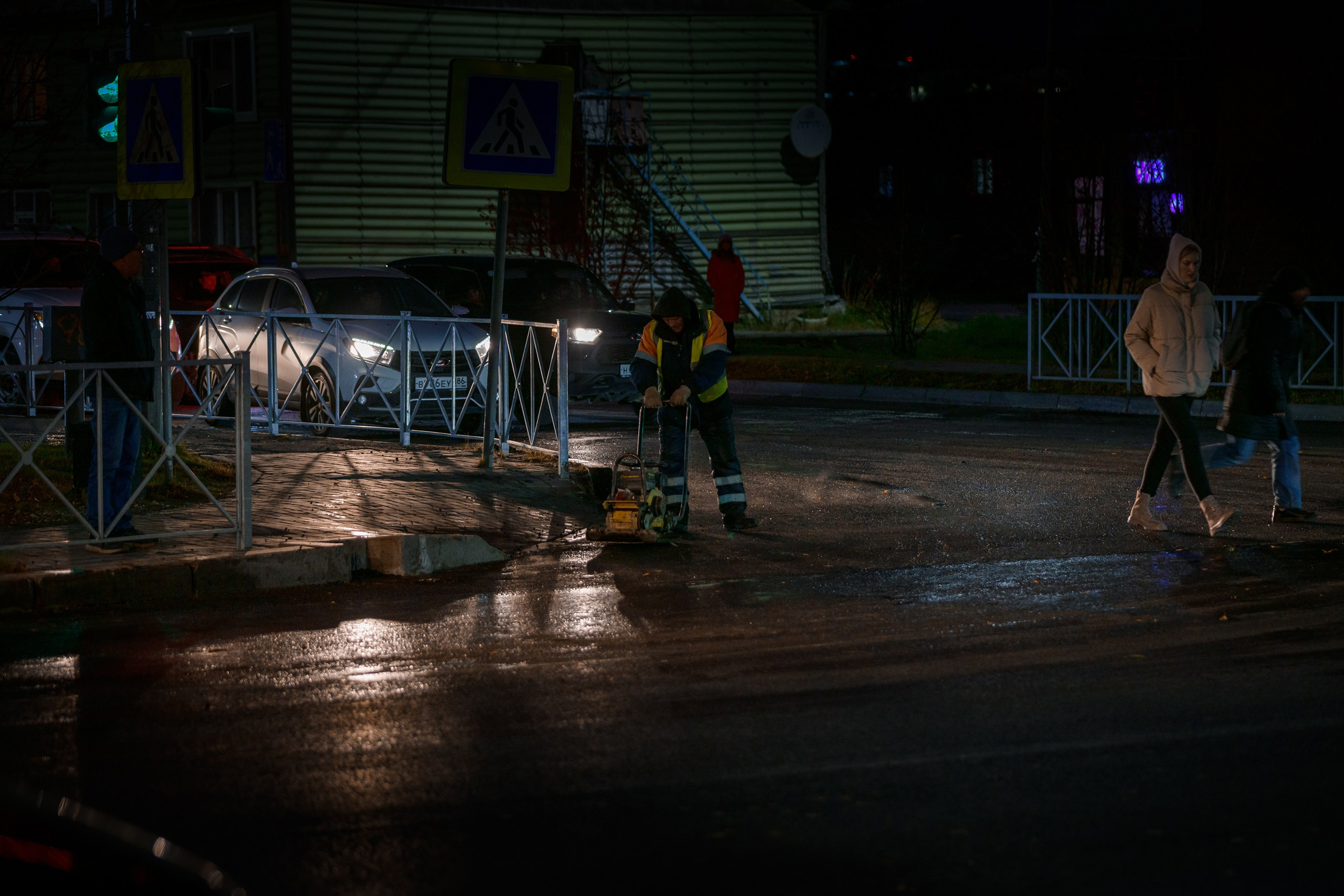 Дорожные работы. Фотограф в Ханты-Мансийске Евгений Жуланов