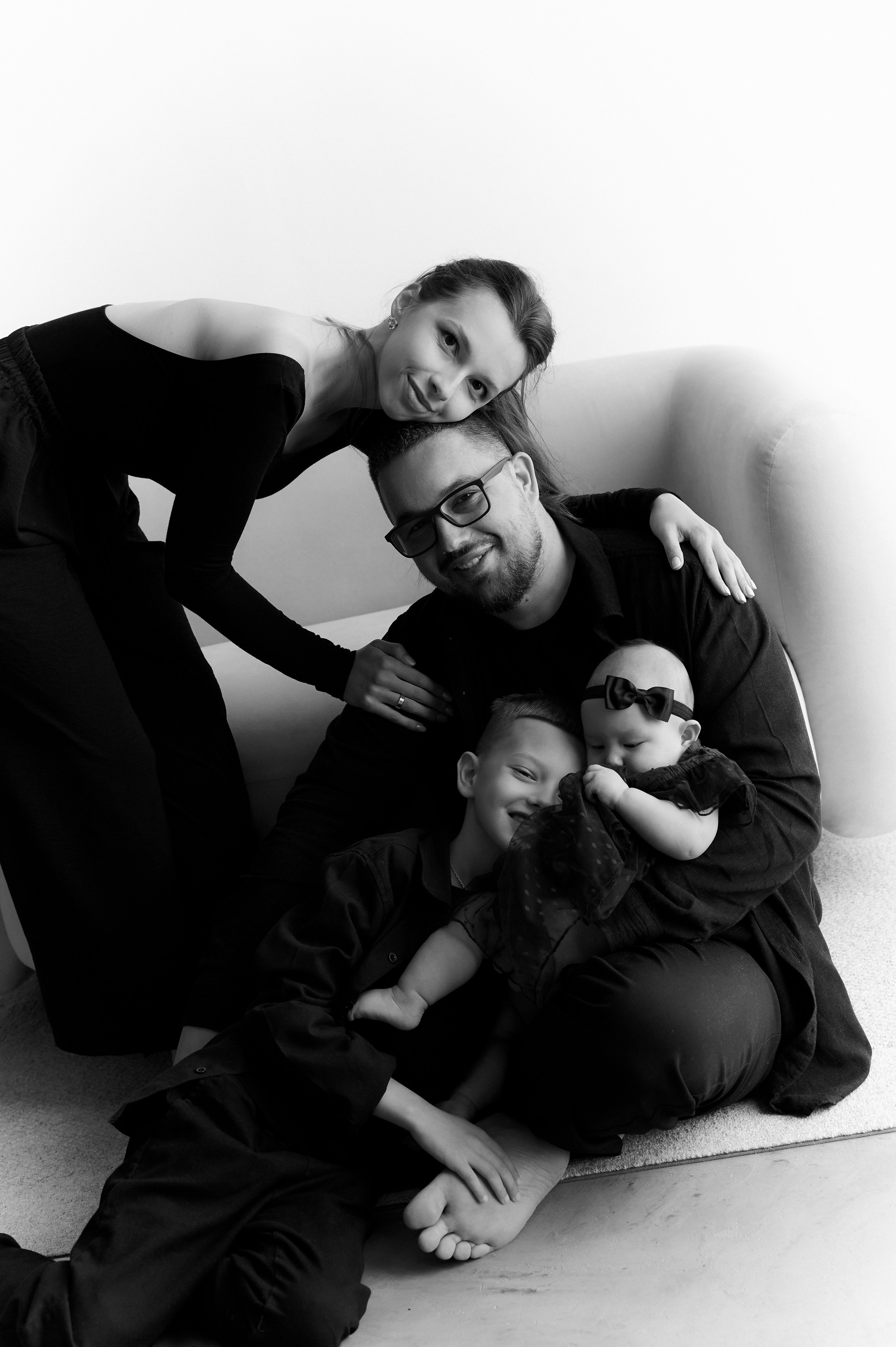 Лиза и ее семья. Фотограф Регина С