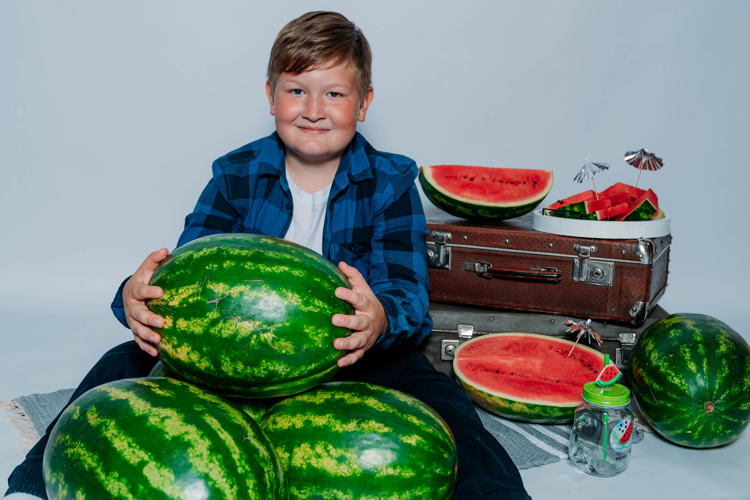 Арбузный фотодень. Фотограф Алёна Царькова. Киселевск