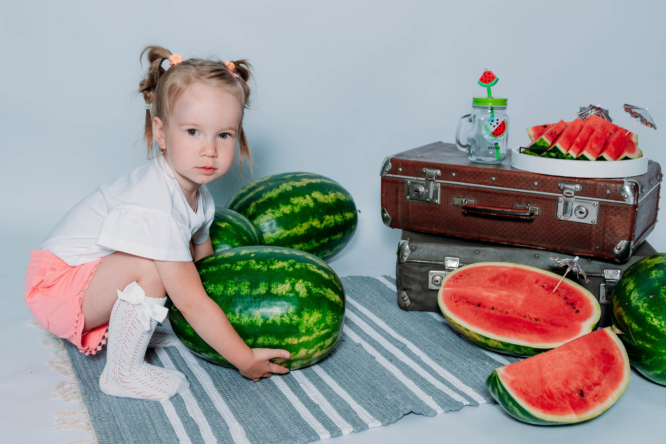 Арбузный фотодень. Фотограф Алёна Царькова. Киселевск