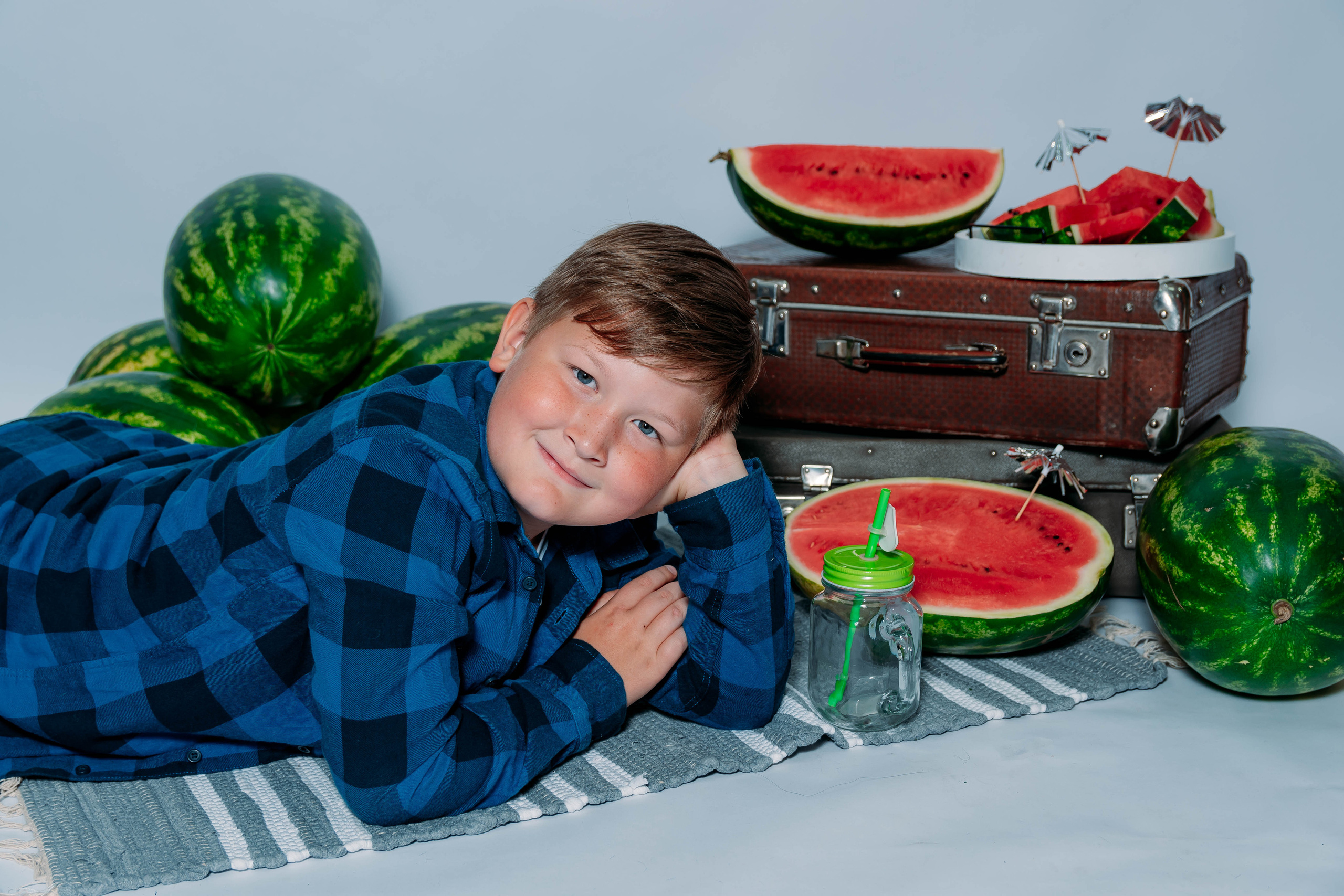 Арбузный фотодень. Фотограф Алёна Царькова. Киселевск