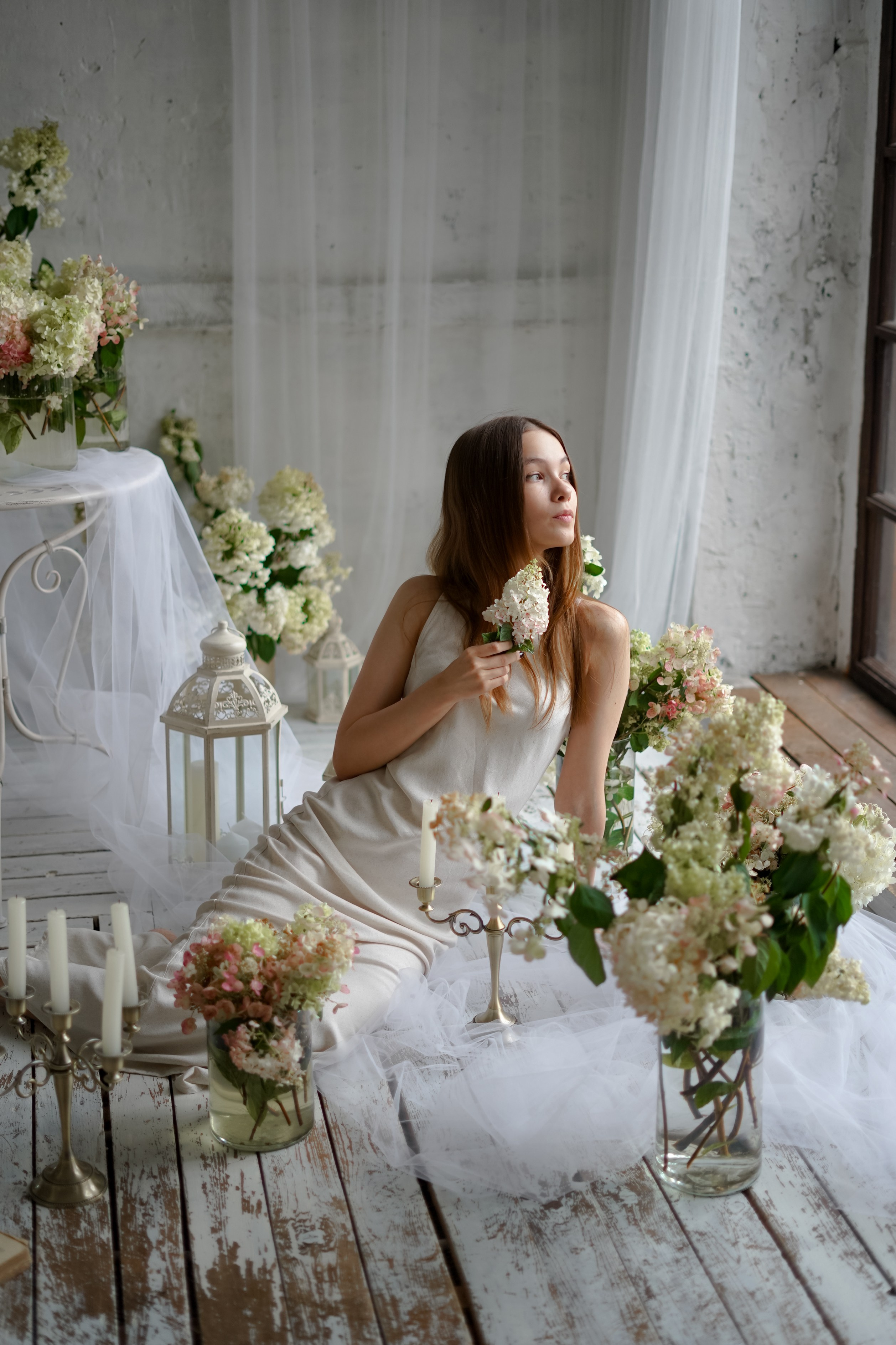 В ароматах гортензий. Фотограф Татьяна Митрофанова