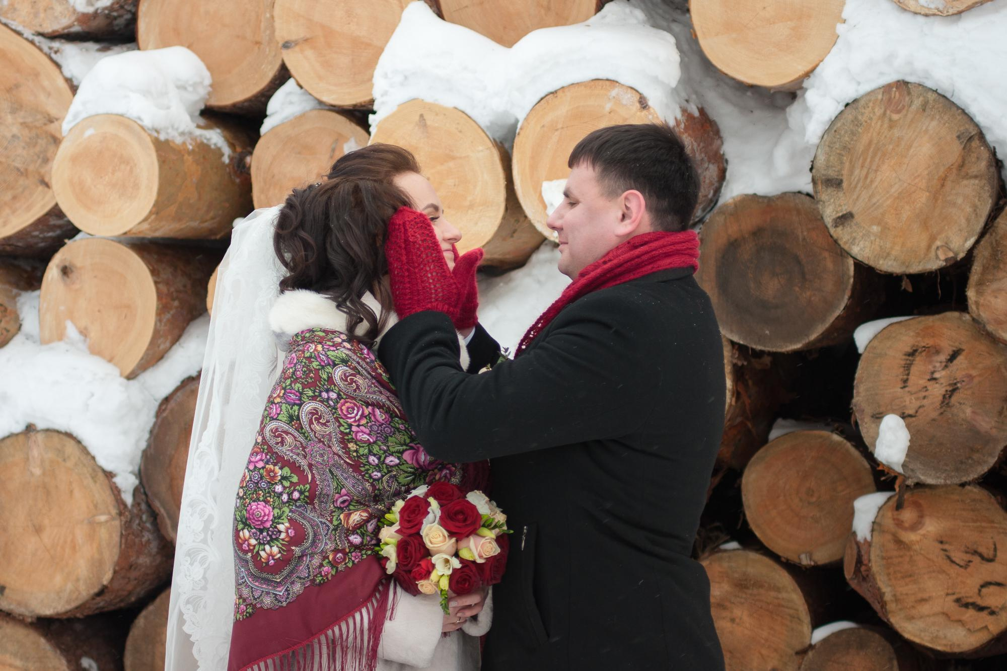 Зимняя свадьба. Семейный фотограф Владимир Просвиркин. г. Самара