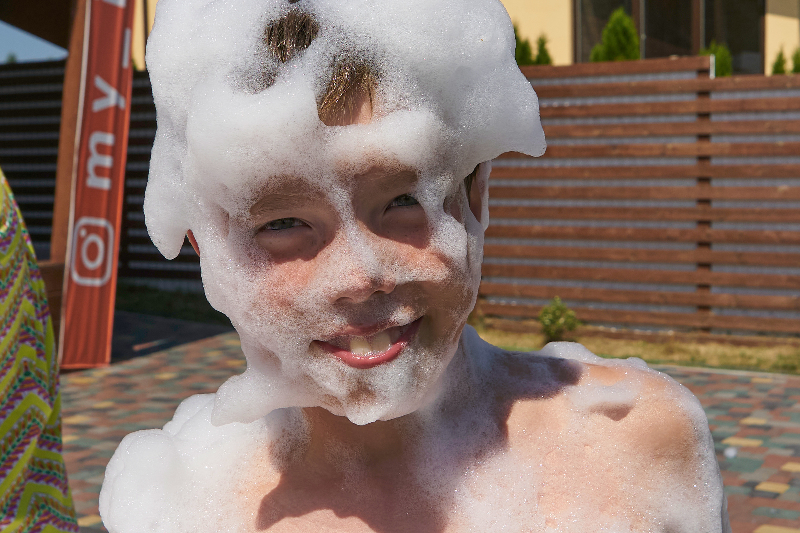 Праздник у бассейна. Семейный фотограф Владимир Просвиркин. г. Самара