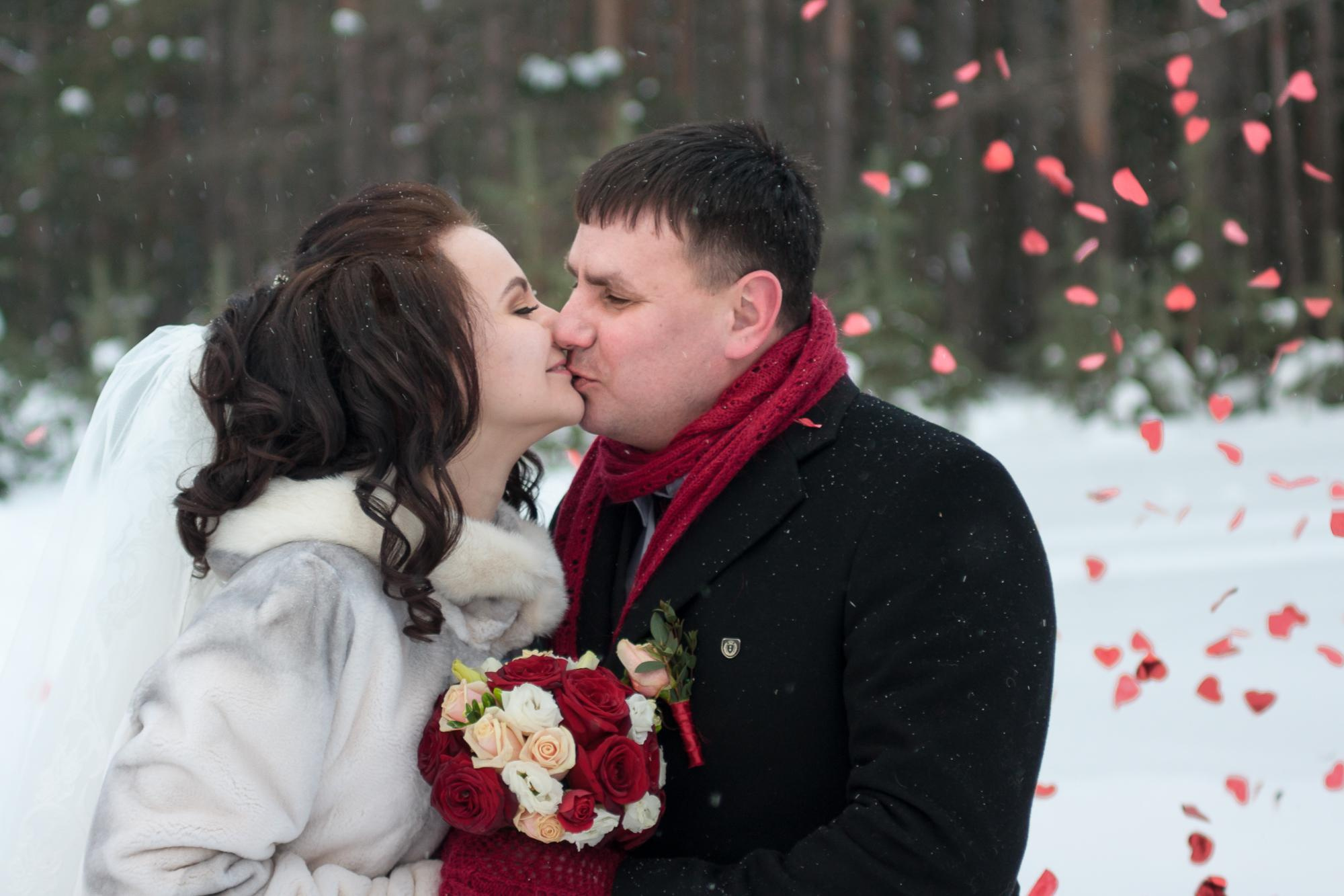 Зимняя свадьба. Семейный фотограф Владимир Просвиркин. г. Самара