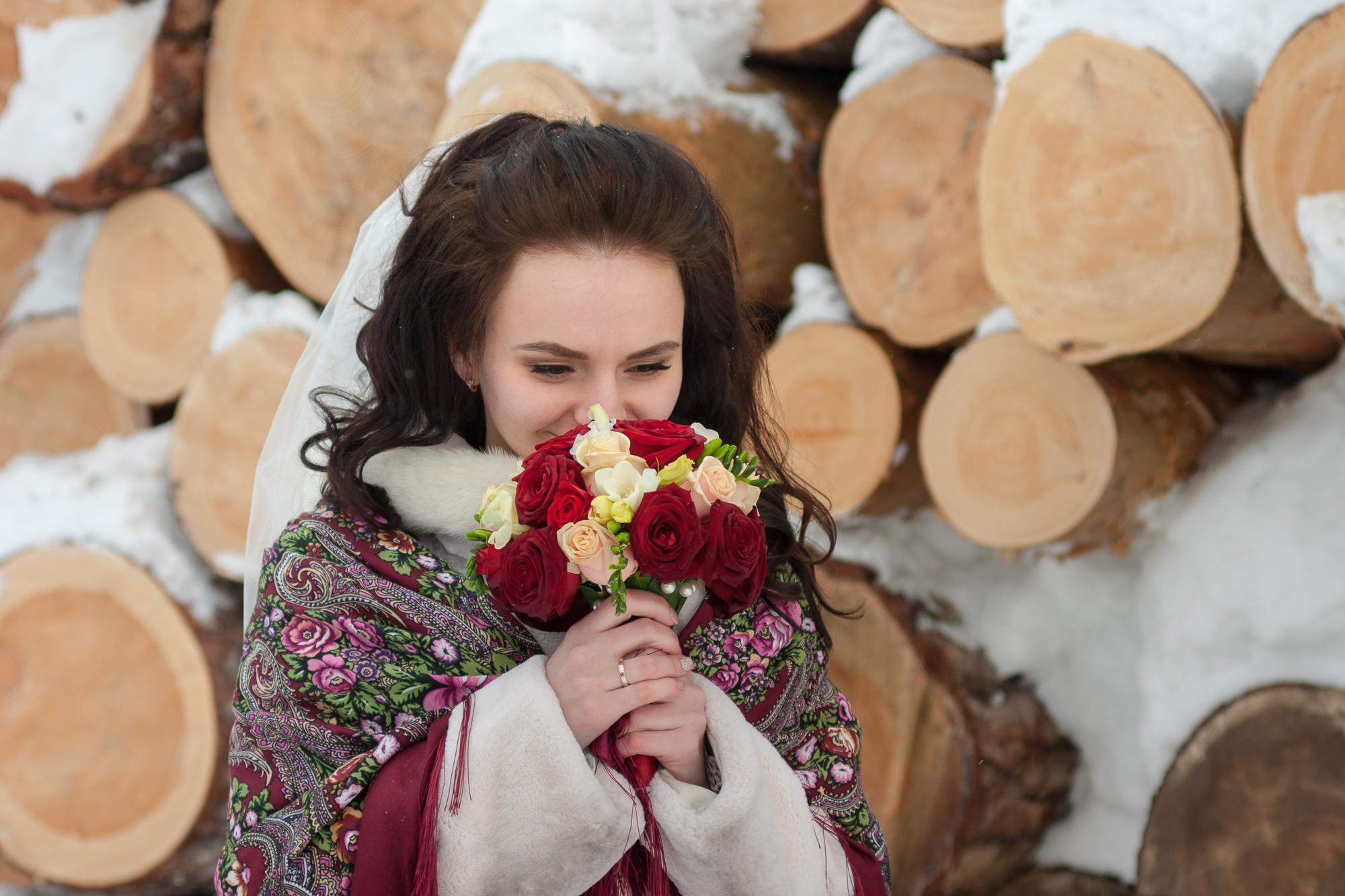 Зимняя свадьба. Семейный фотограф Владимир Просвиркин. г. Самара