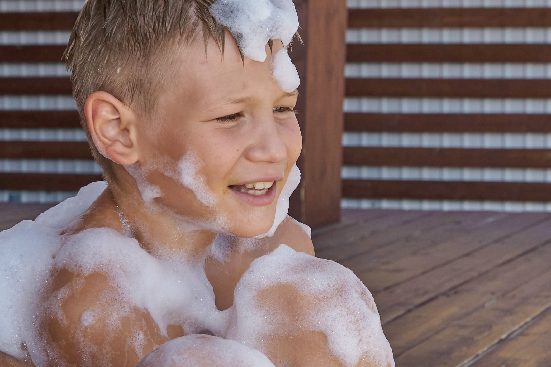 Праздник у бассейна. Семейный фотограф Владимир Просвиркин. г. Самара
