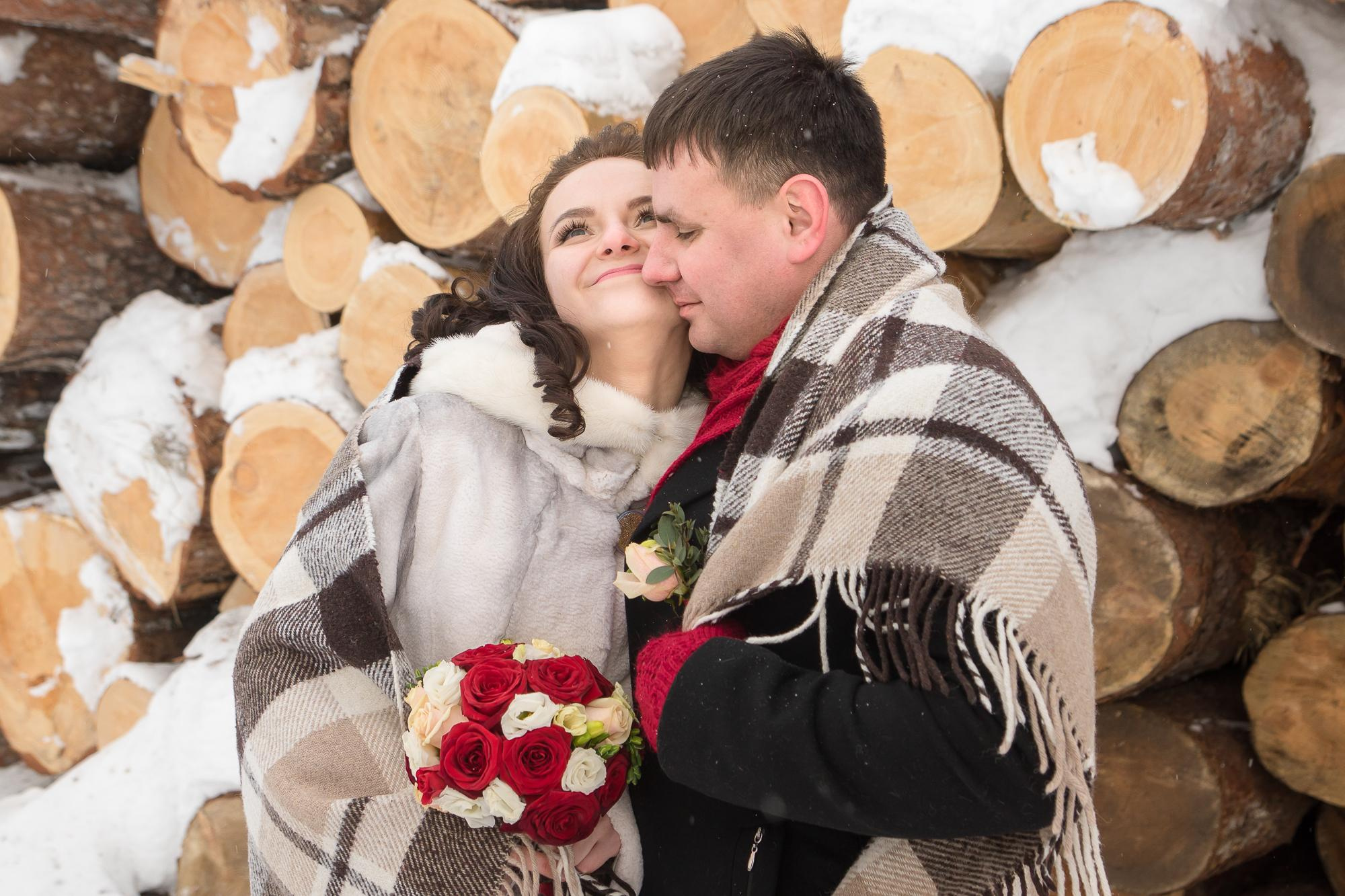 Зимняя свадьба. Семейный фотограф Владимир Просвиркин. г. Самара